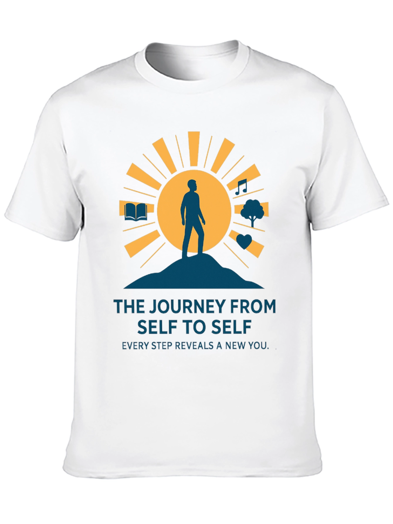 Journey to Self T-Shirt - Inspiring Graphic Tee