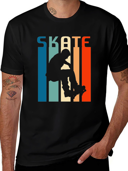 Retro Skate T-Shirt - Cool Vintage Design