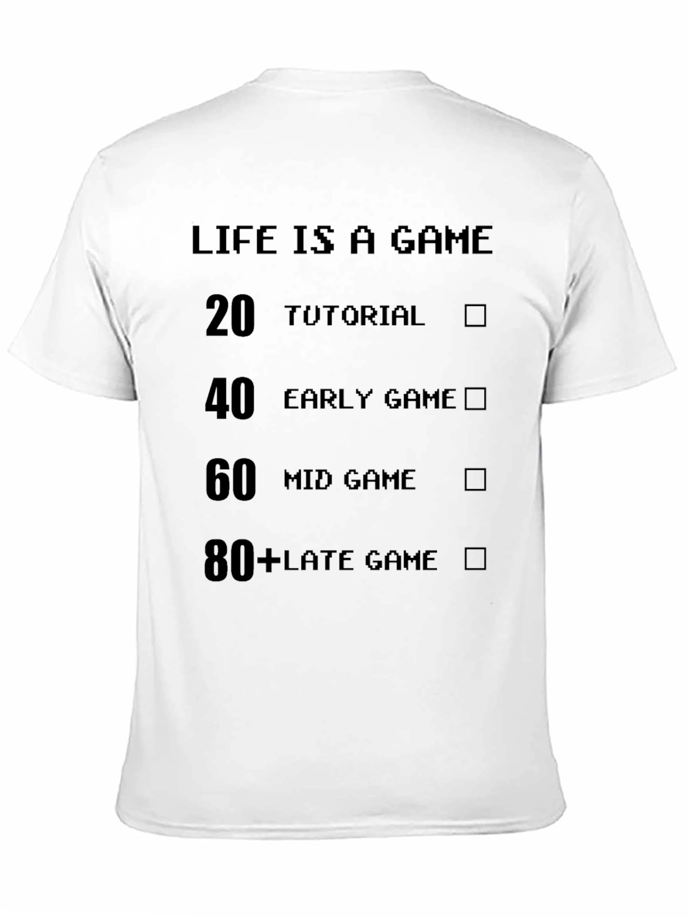Life is a Game Graphic T-Shirt
