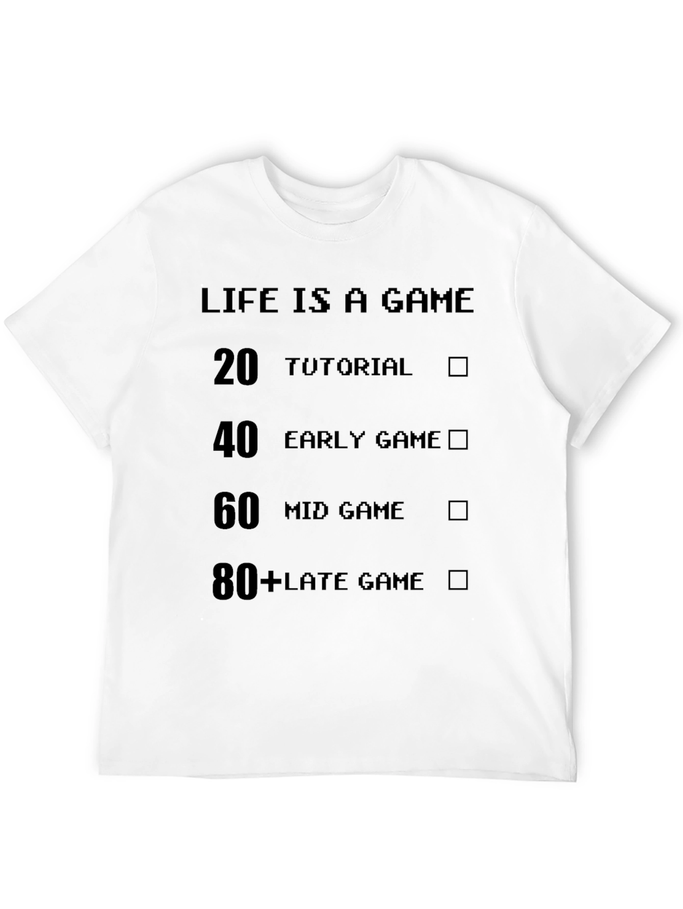Life is a Game Graphic T-Shirt