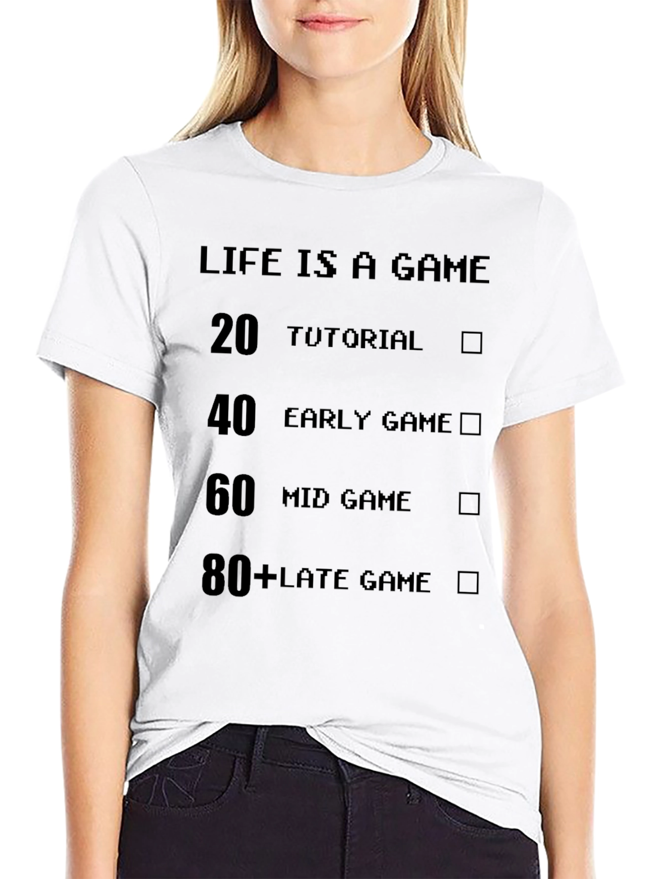 Life is a Game Graphic T-Shirt