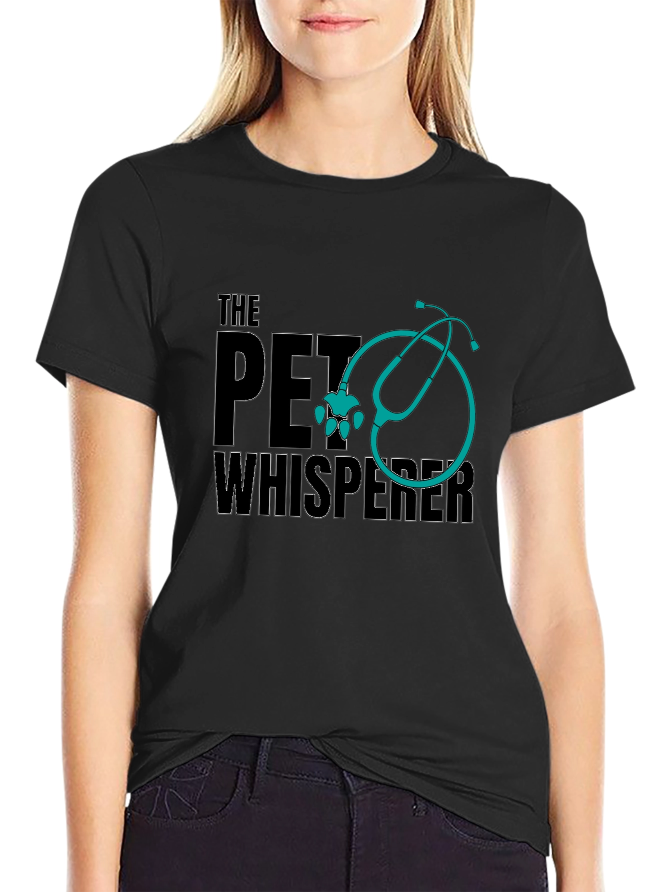 Pet Whisperer T-Shirt Veterinarian Gift Tee