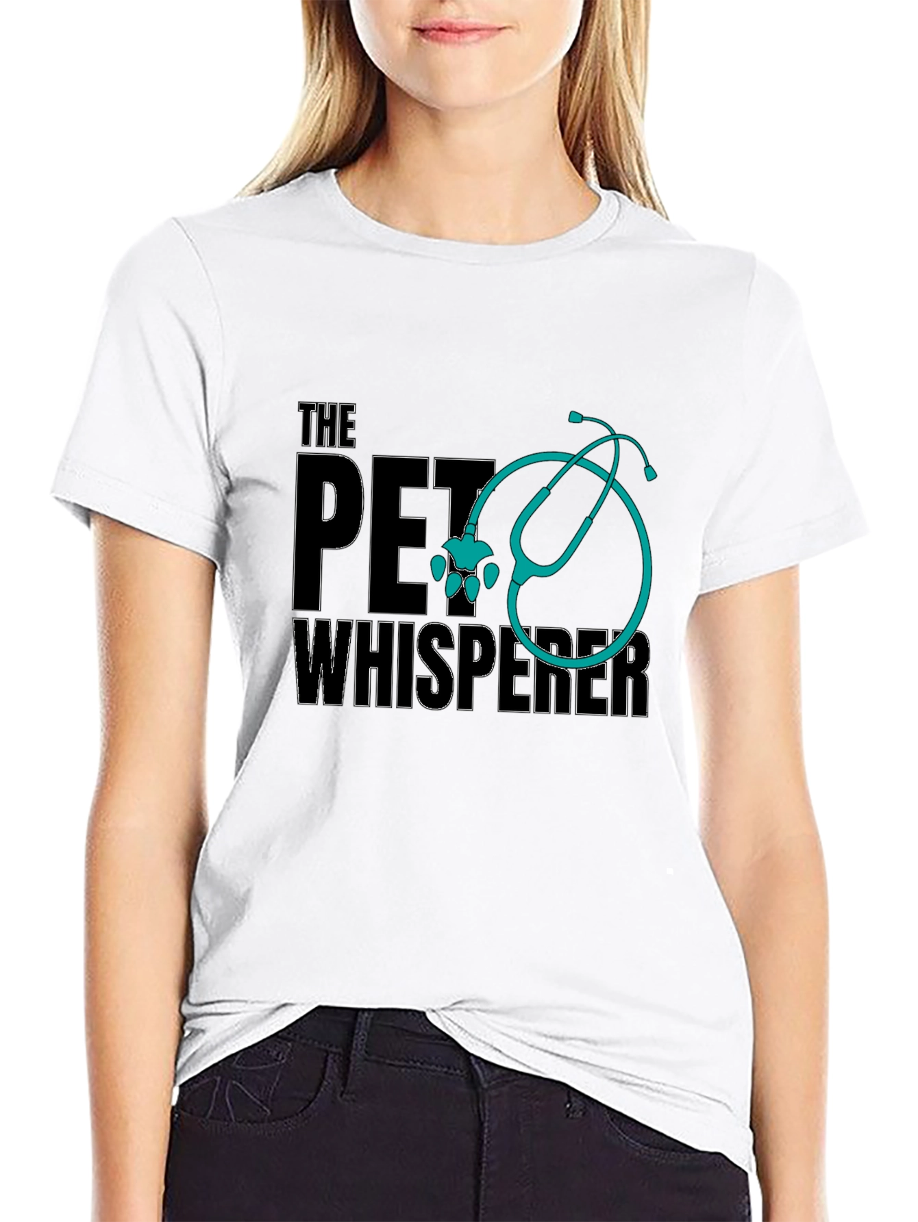 Pet Whisperer T-Shirt Veterinarian Gift Tee