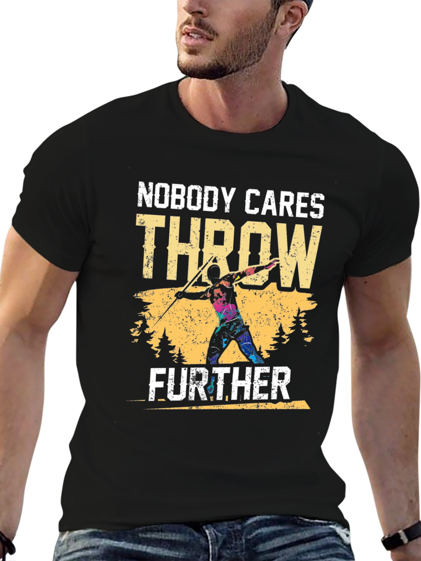 Nobody Cares Throw Further T-Shirt