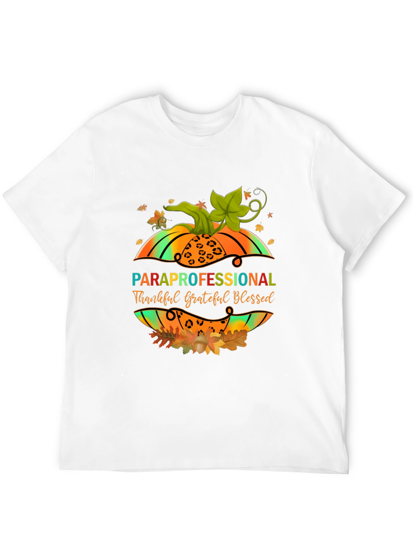 Paraprofessional Fall Pumpkin T-Shirt