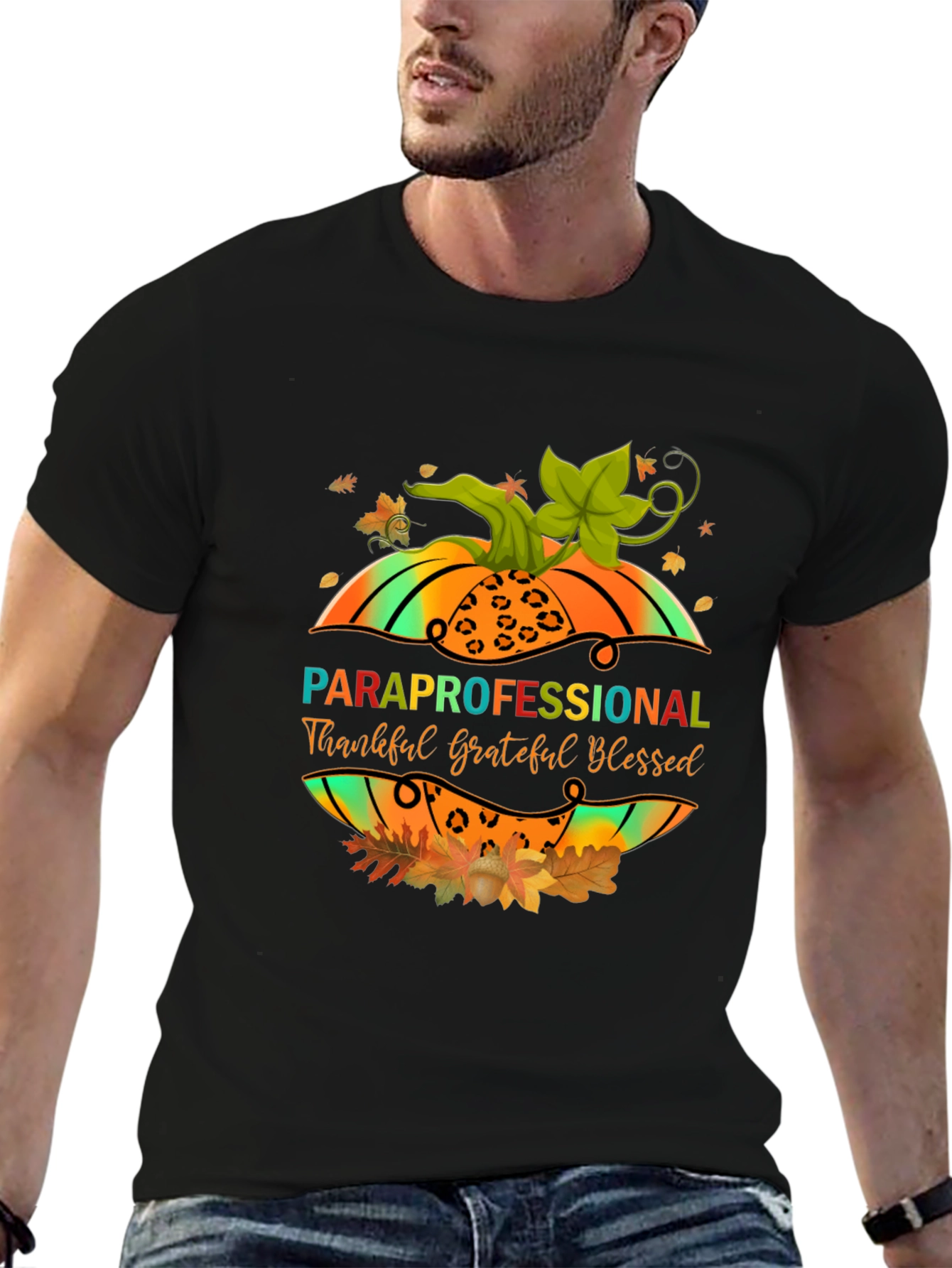 Paraprofessional Fall Pumpkin T-Shirt