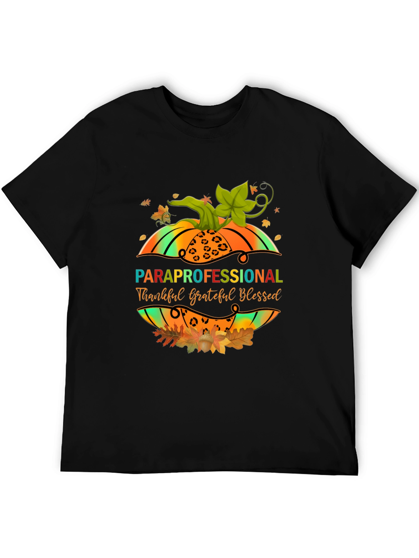 Paraprofessional Fall Pumpkin T-Shirt
