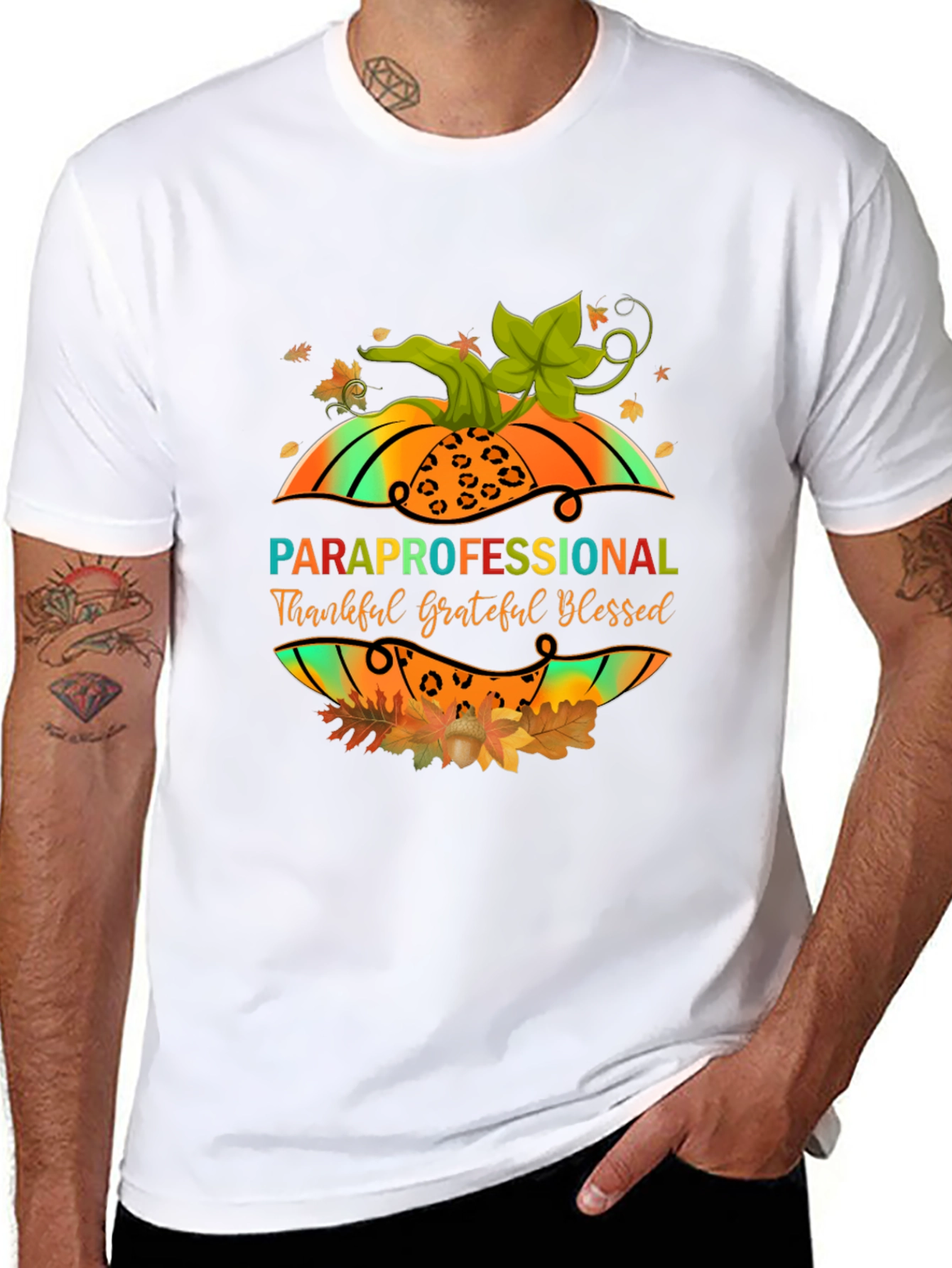 Paraprofessional Fall Pumpkin T-Shirt