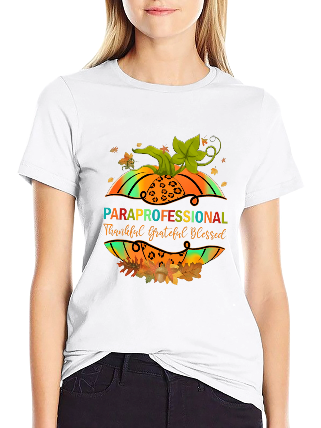 Paraprofessional Fall Pumpkin T-Shirt