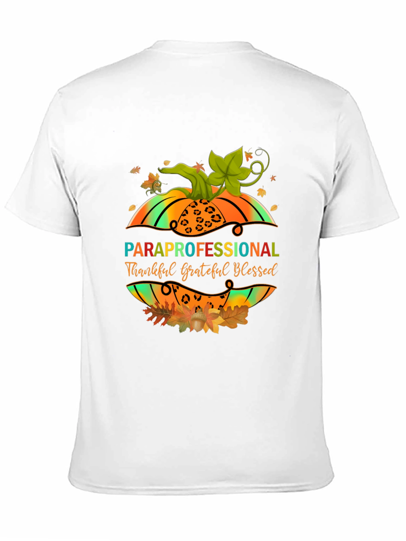 Paraprofessional Fall Pumpkin T-Shirt