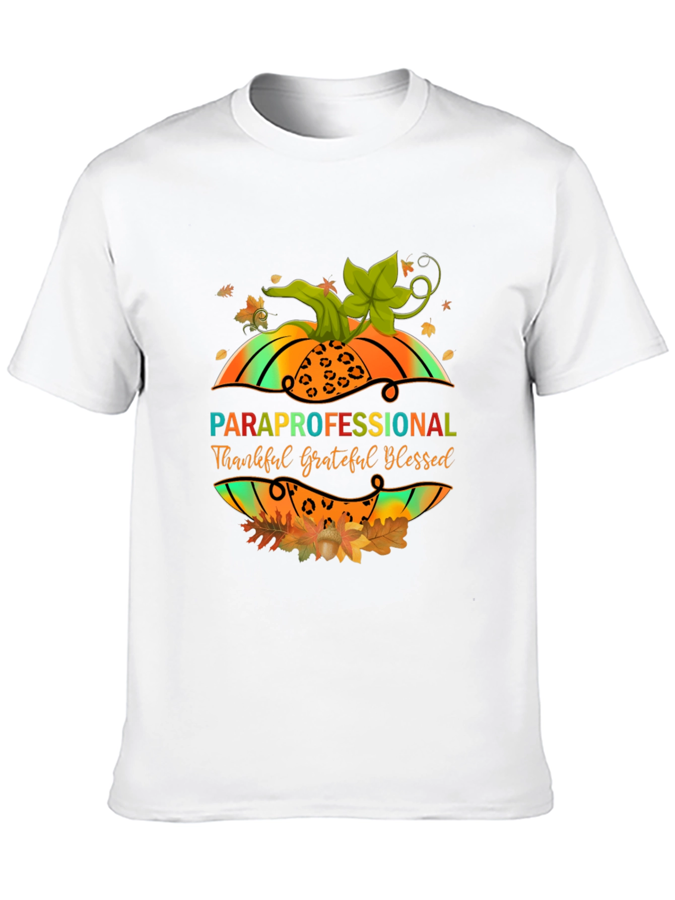 Paraprofessional Fall Pumpkin T-Shirt