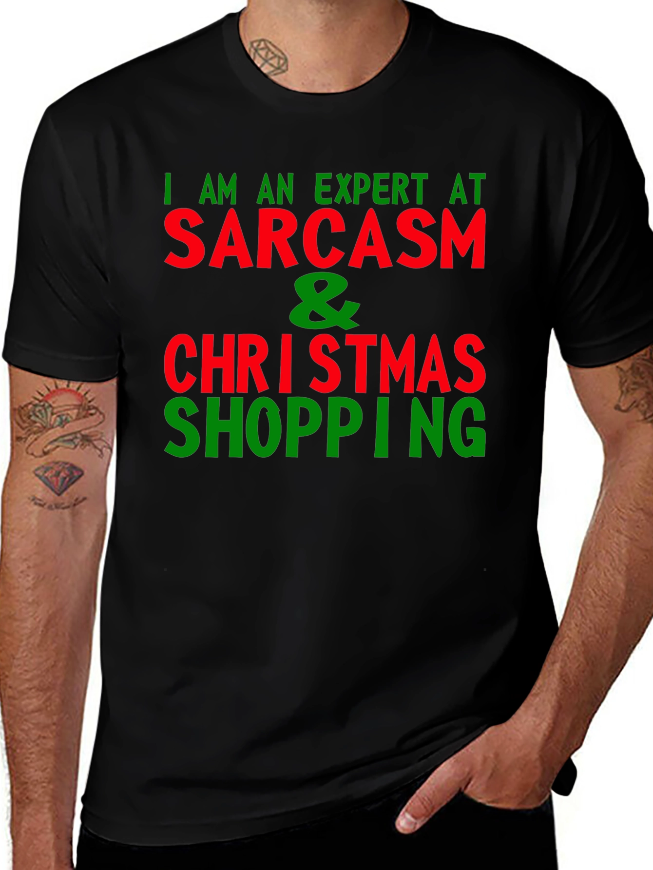 Sarcasm & Christmas Shopping T-Shirt