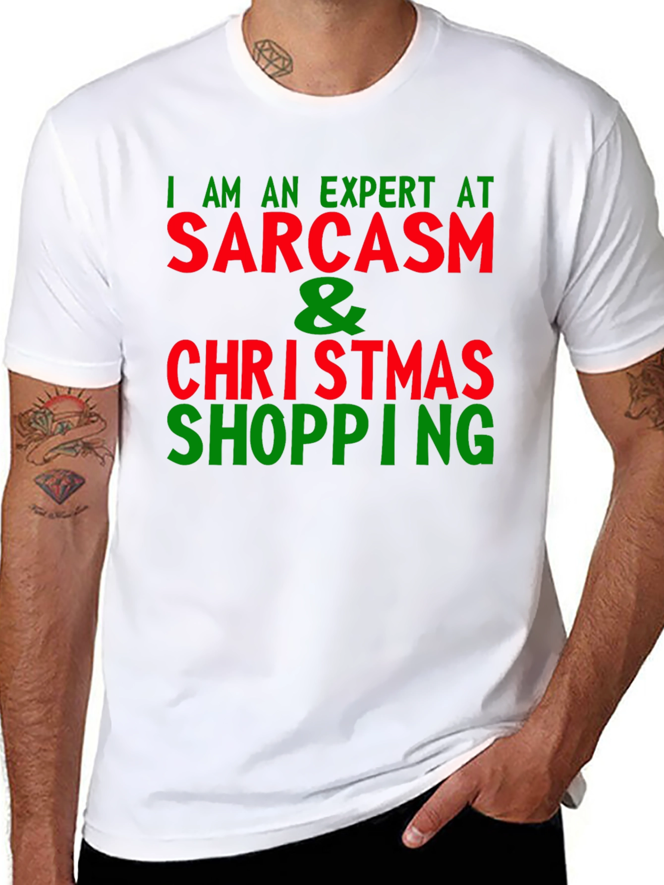 Sarcasm & Christmas Shopping T-Shirt