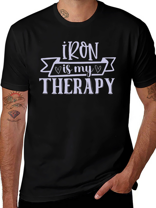 Iron is My Therapy Graphic Tee