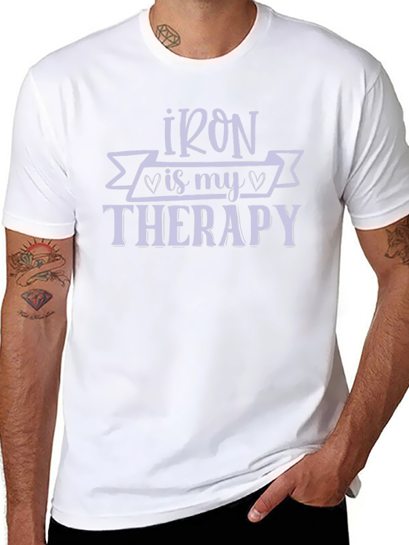Iron is My Therapy Graphic Tee