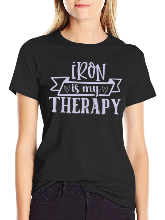 Iron is My Therapy Graphic Tee