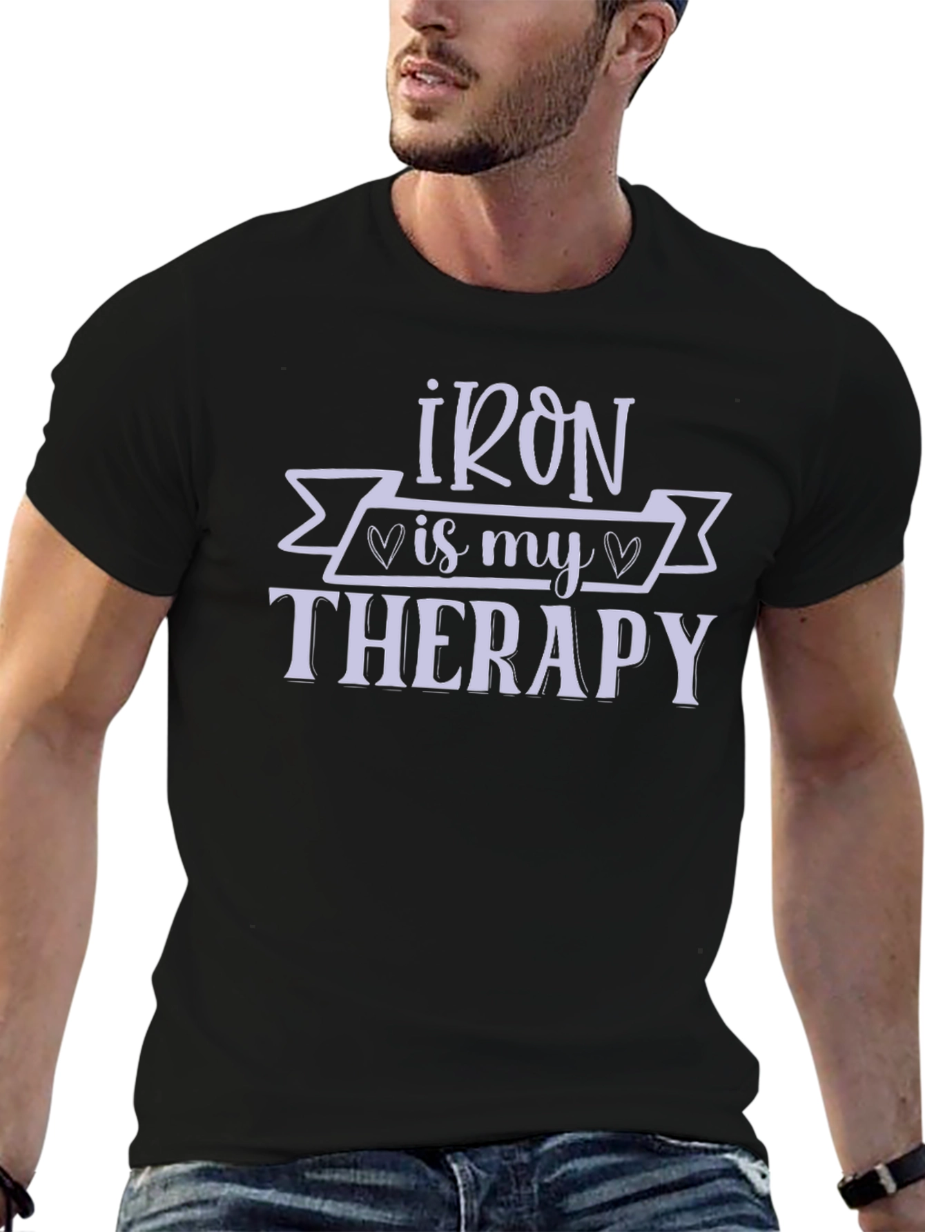 Iron is My Therapy Graphic Tee