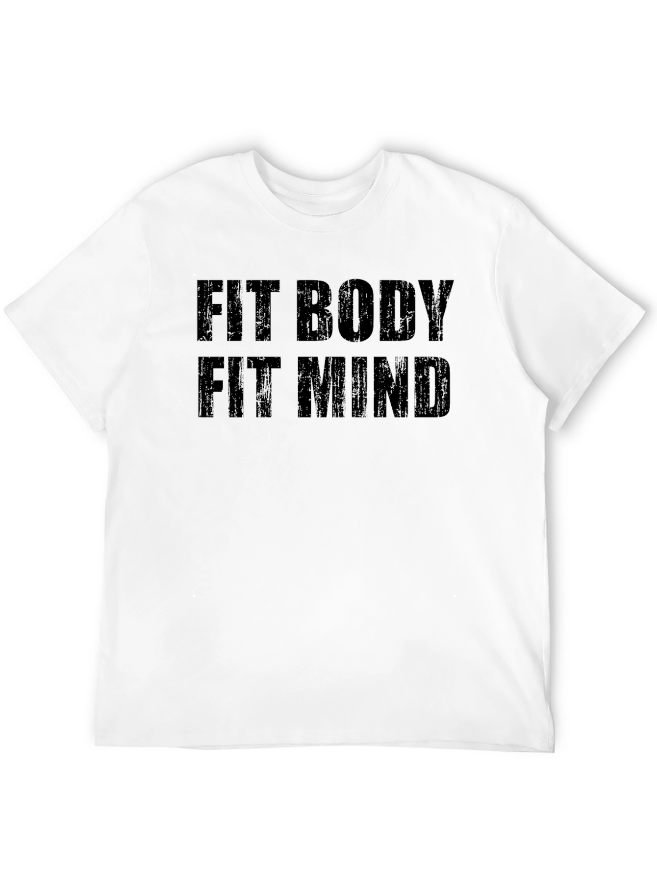 Fit Body Fit Mind Black T-Shirt