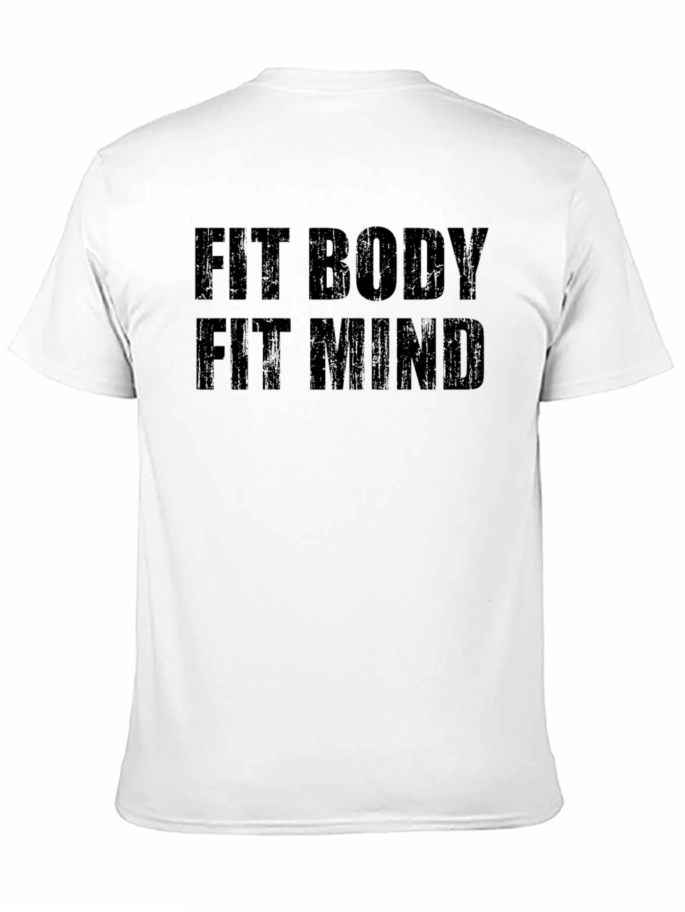 Fit Body Fit Mind Black T-Shirt