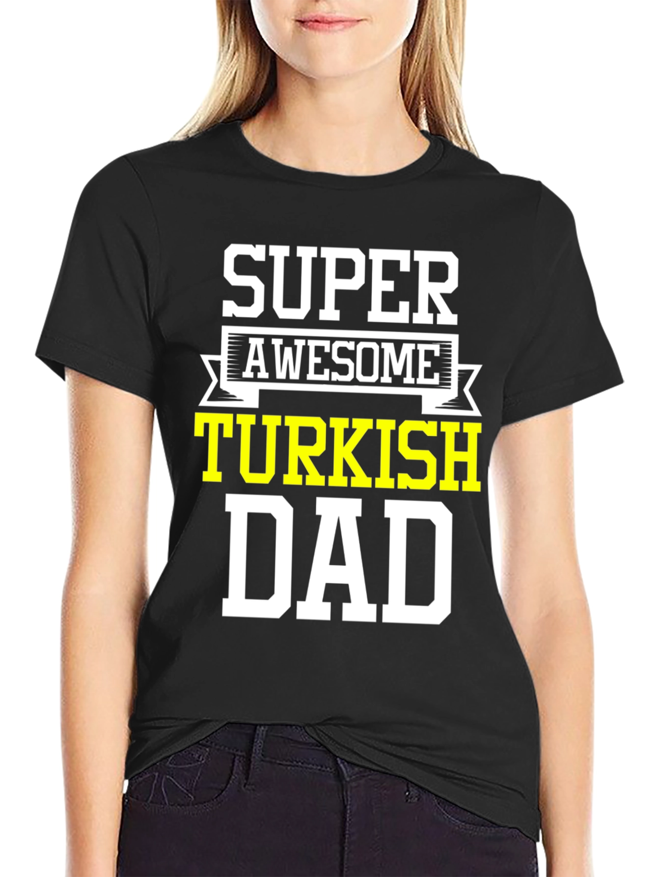 Super Awesome Turkish Dad T-Shirt