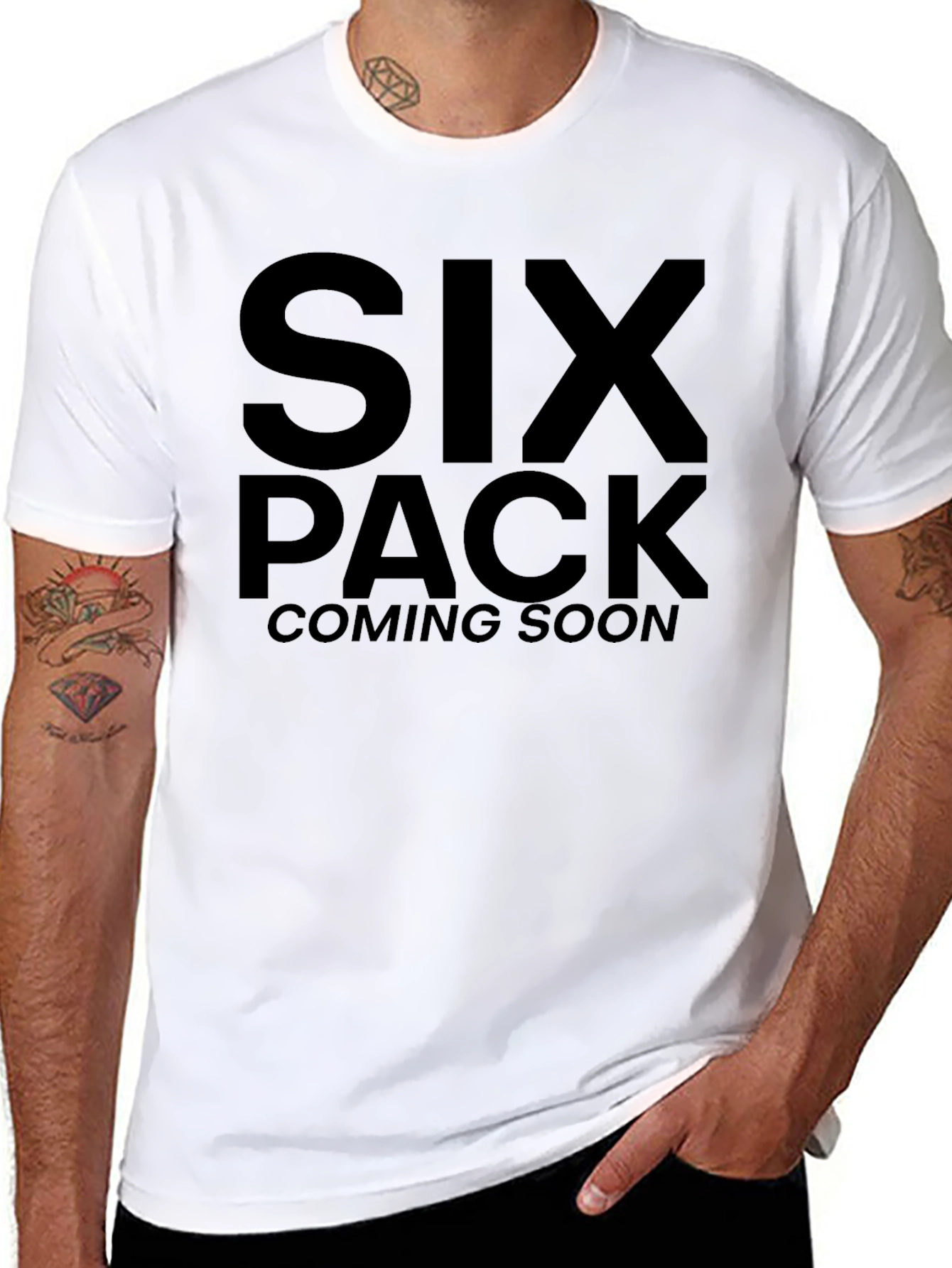 Six Pack Coming Soon T-Shirt