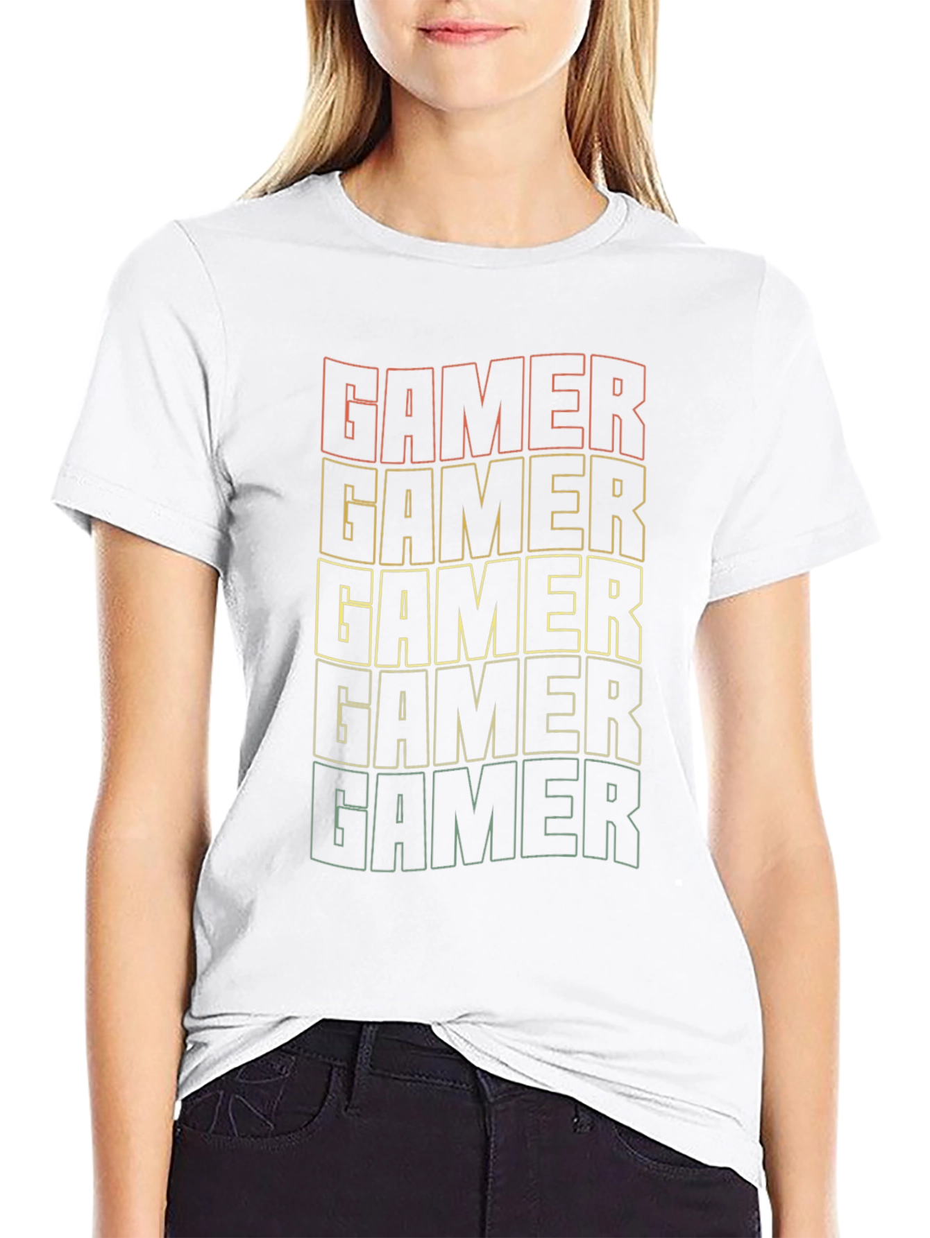Retro Gamer T-Shirt - Black Gaming Tee