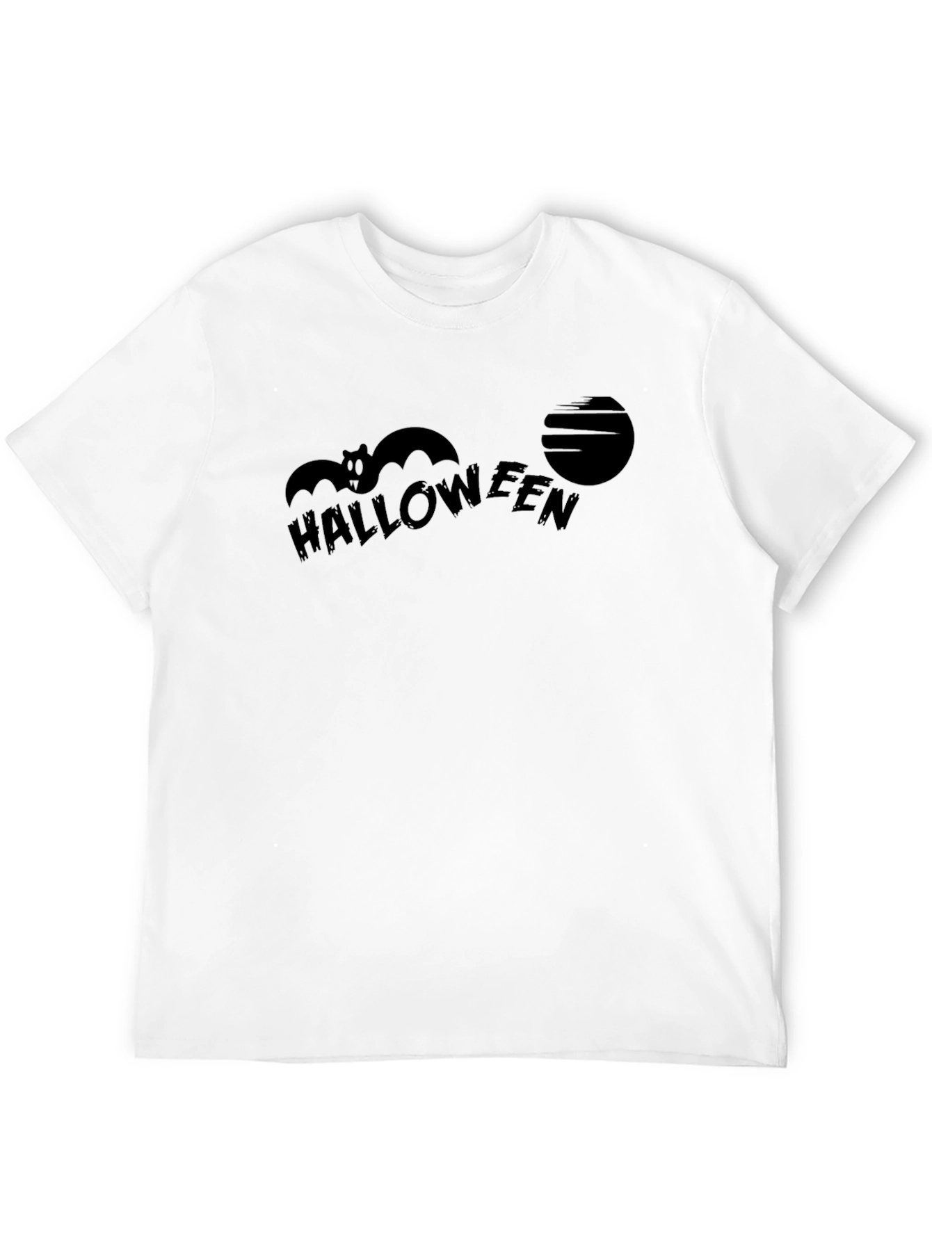 Halloween Bat Graphic T-Shirt
