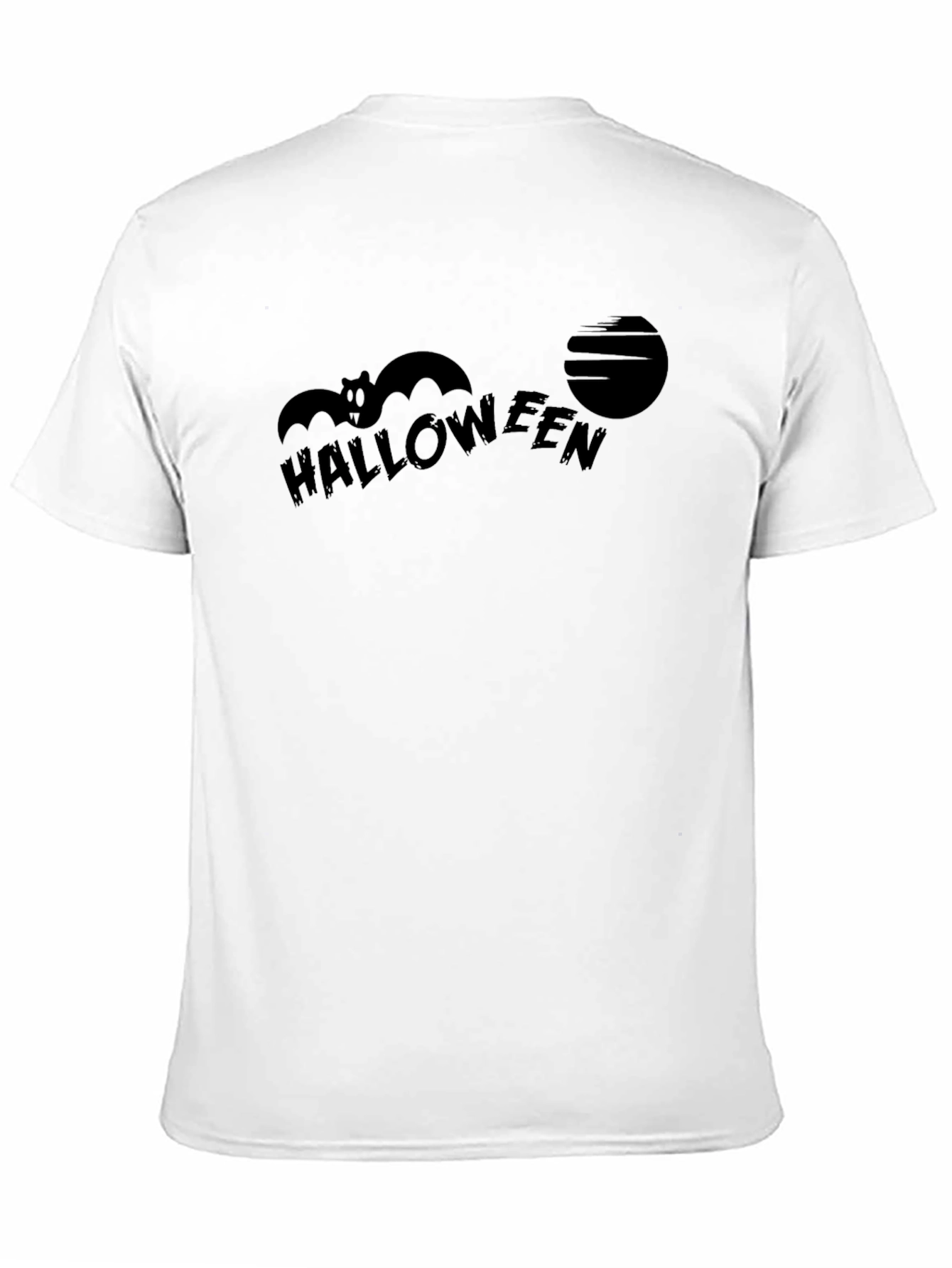 Halloween Bat Graphic T-Shirt