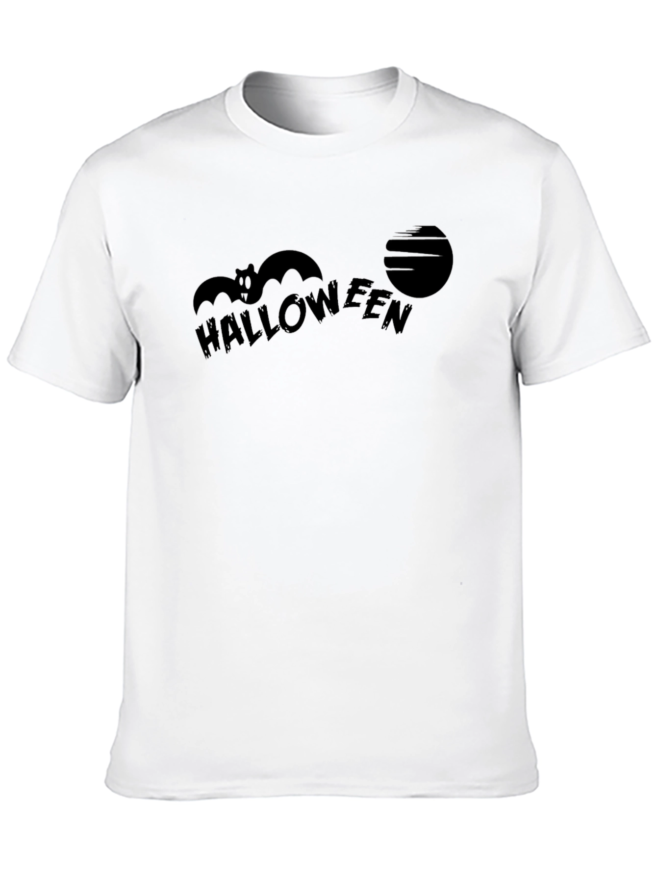 Halloween Bat Graphic T-Shirt