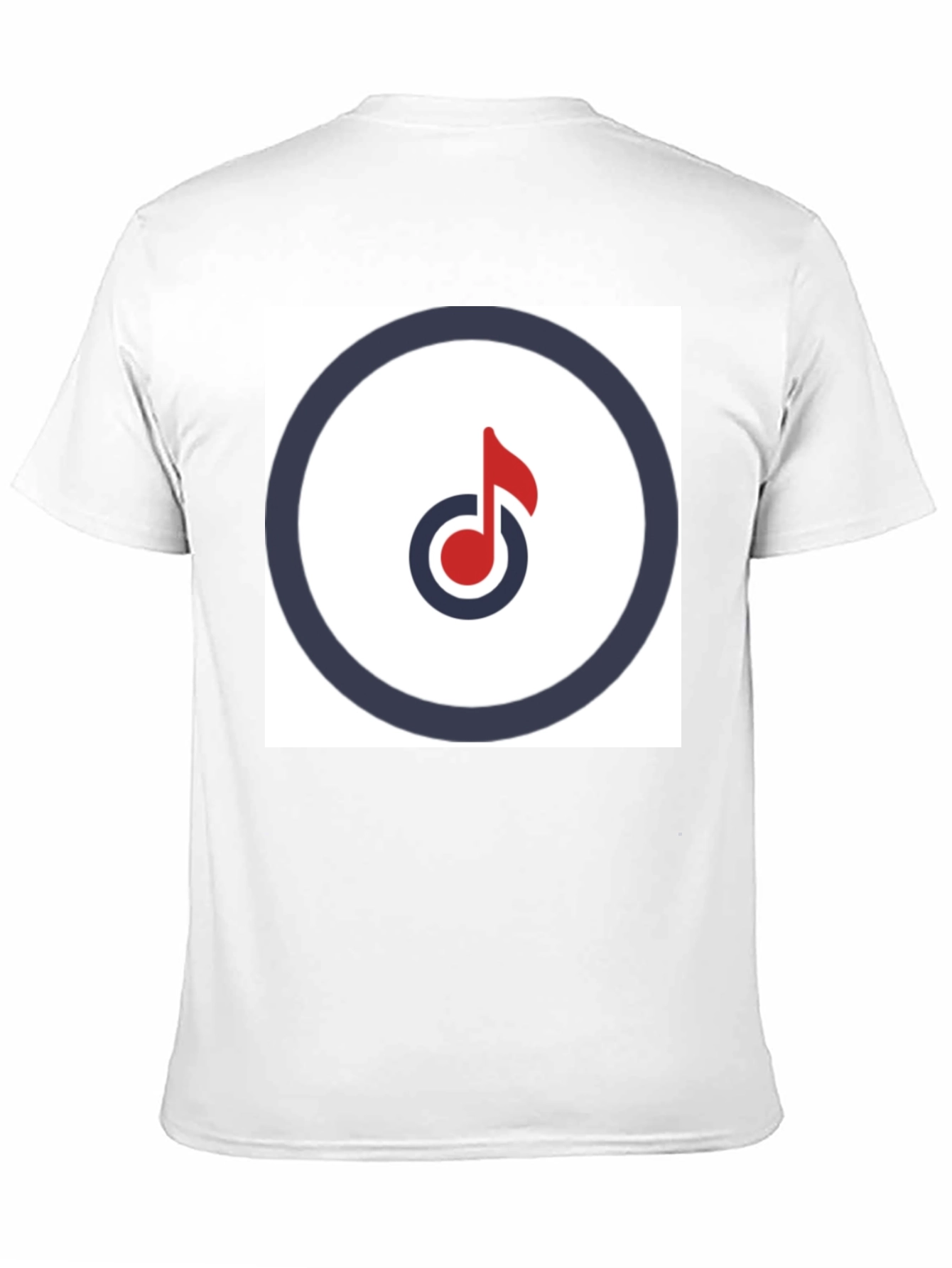 Modern Music Note Graphic Tee - Stylish Black T-Shirt