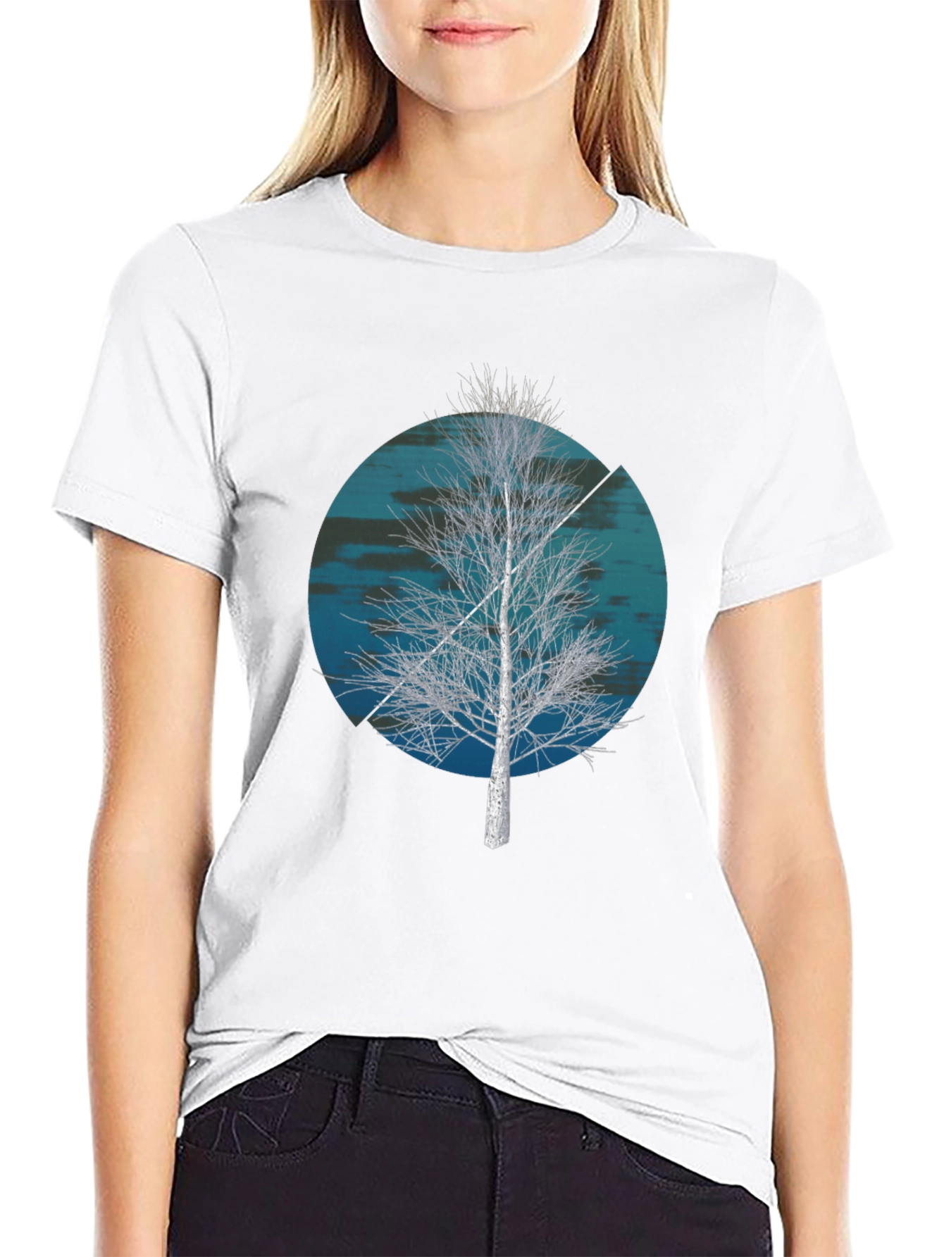 Tree Graphic Tee - Nature Inspired Design