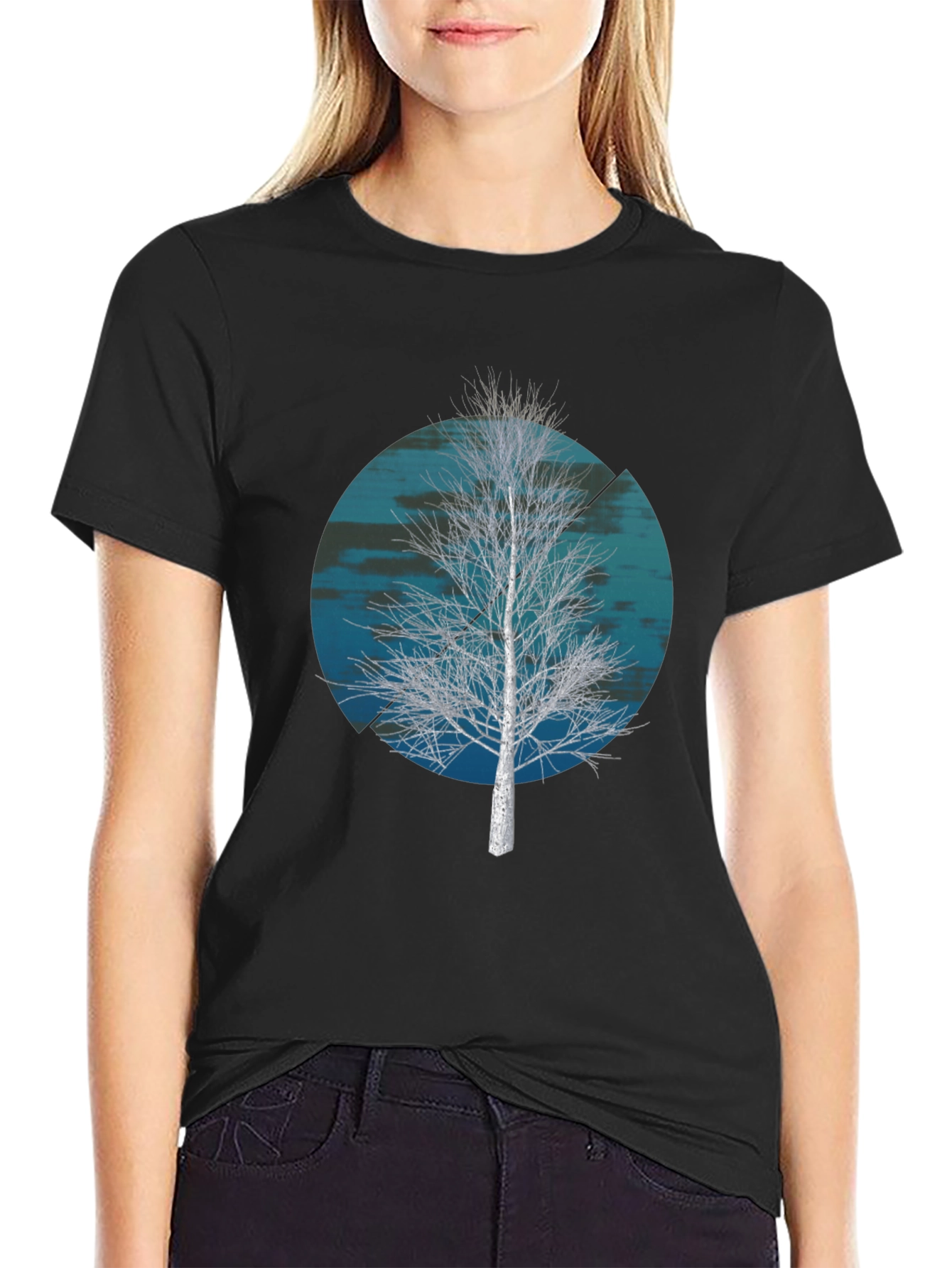 Tree Graphic Tee - Nature Inspired Design