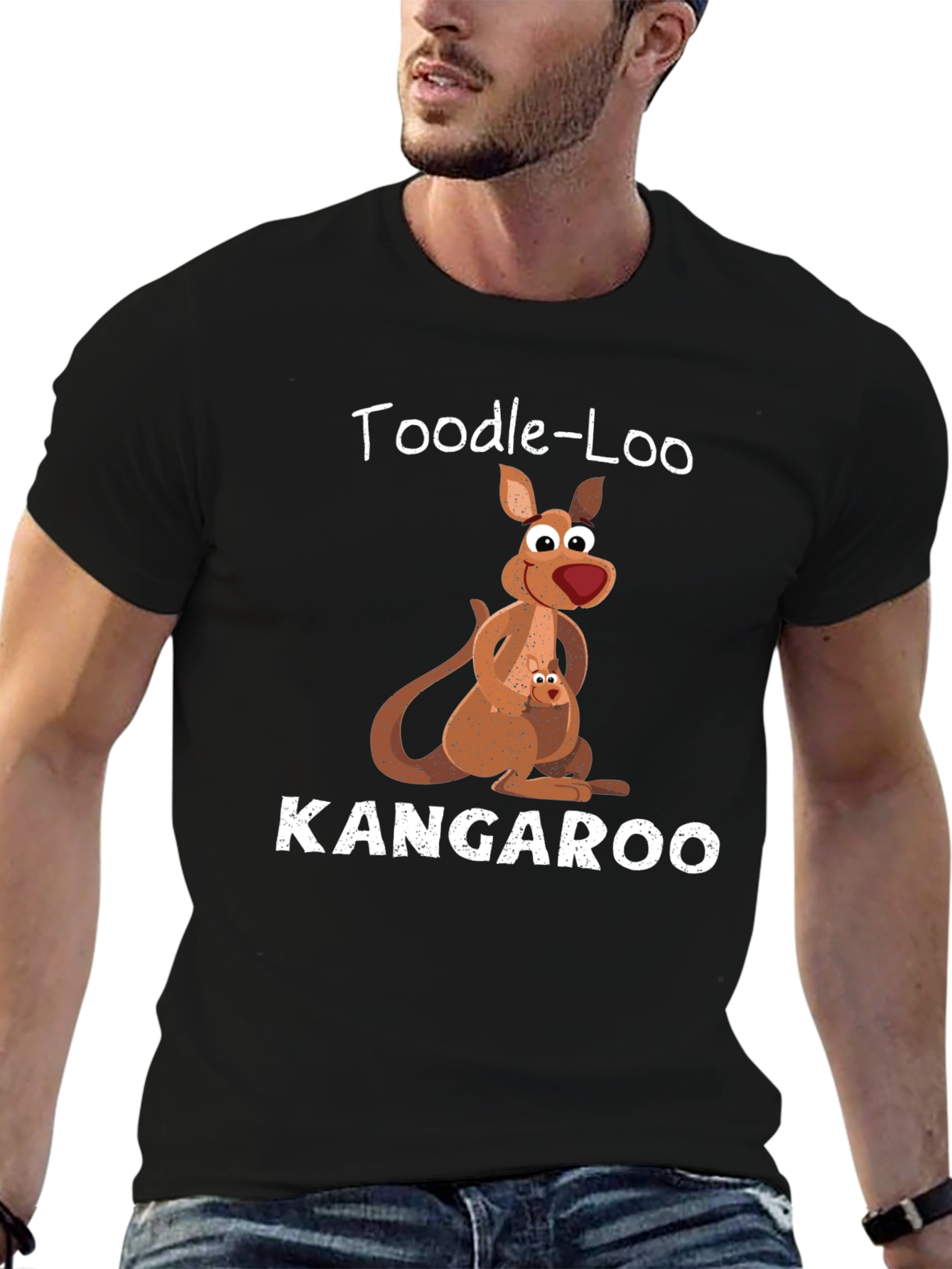 Kangaroo T-Shirt - Toodle-Loo Kangaroo Graphic Tee