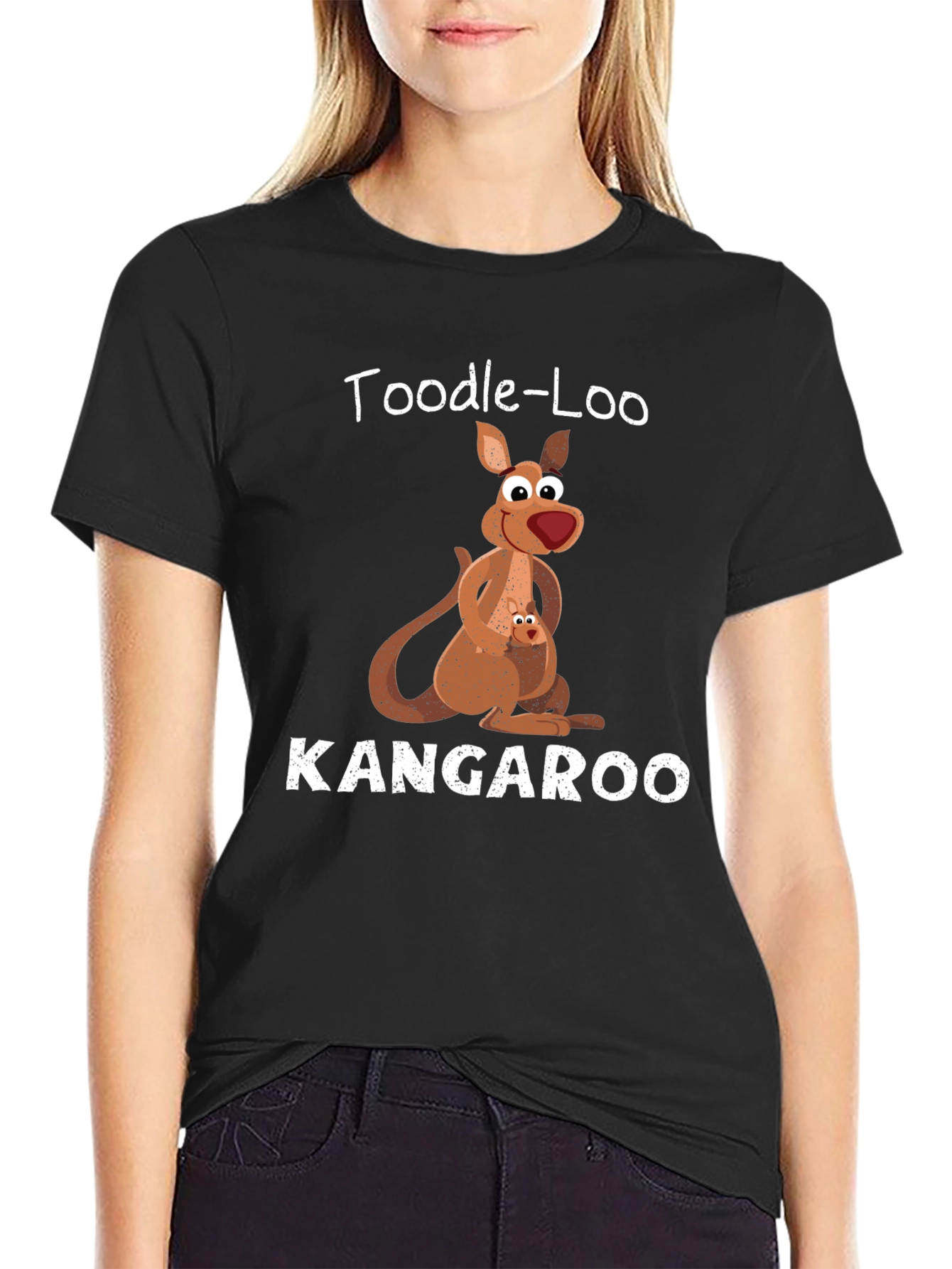 Kangaroo T-Shirt - Toodle-Loo Kangaroo Graphic Tee