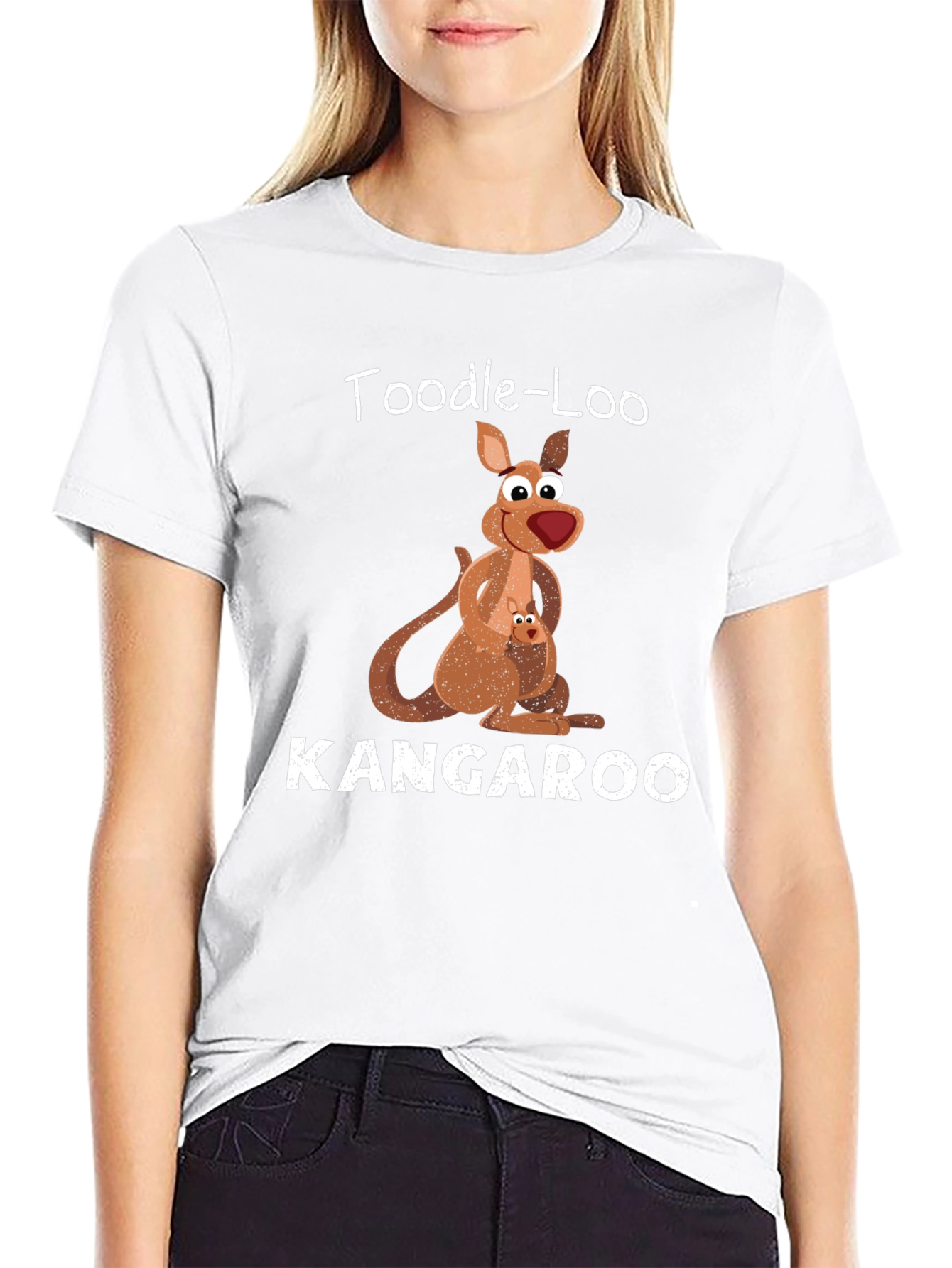 Kangaroo T-Shirt - Toodle-Loo Kangaroo Graphic Tee