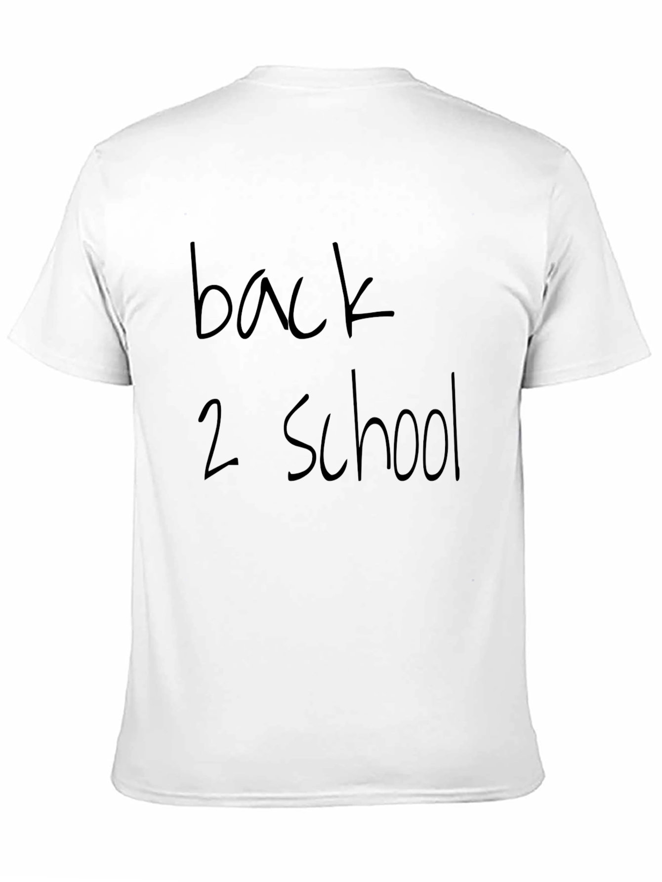Back 2 School Black Graphic T-Shirt