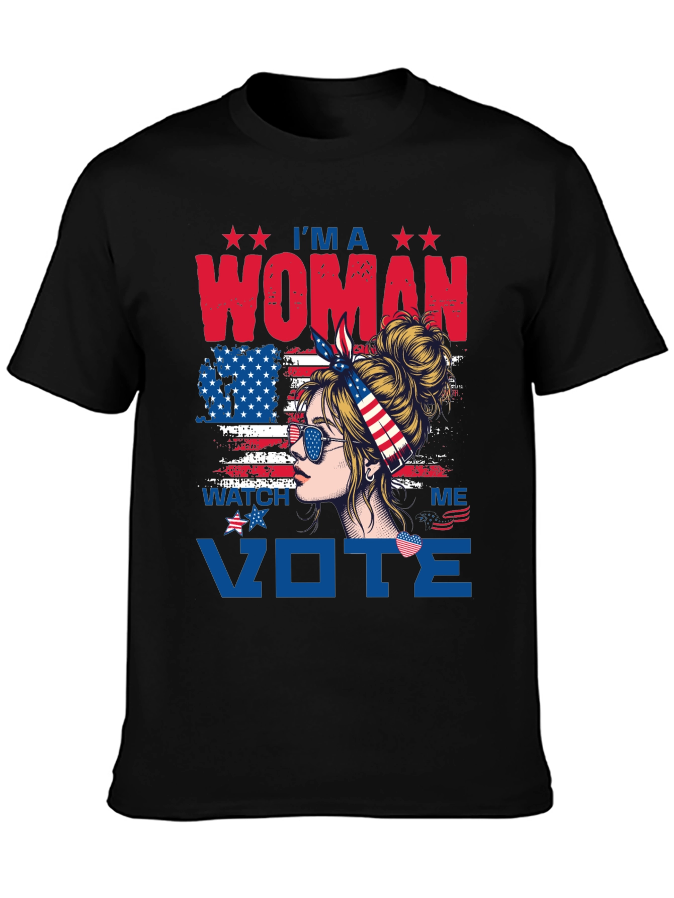 Im A Woman Watch Me Vote T-Shirt
