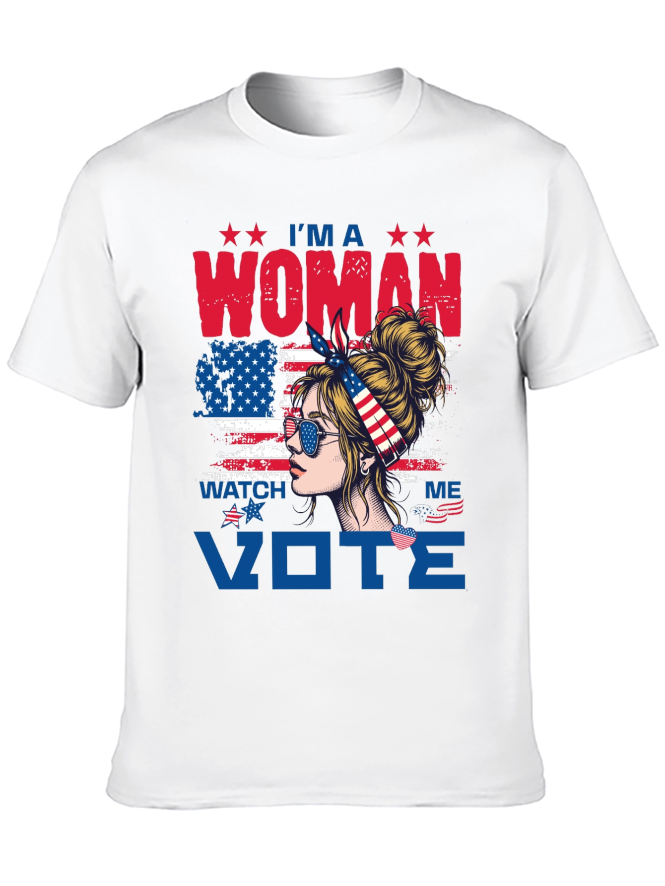 Im A Woman Watch Me Vote T-Shirt