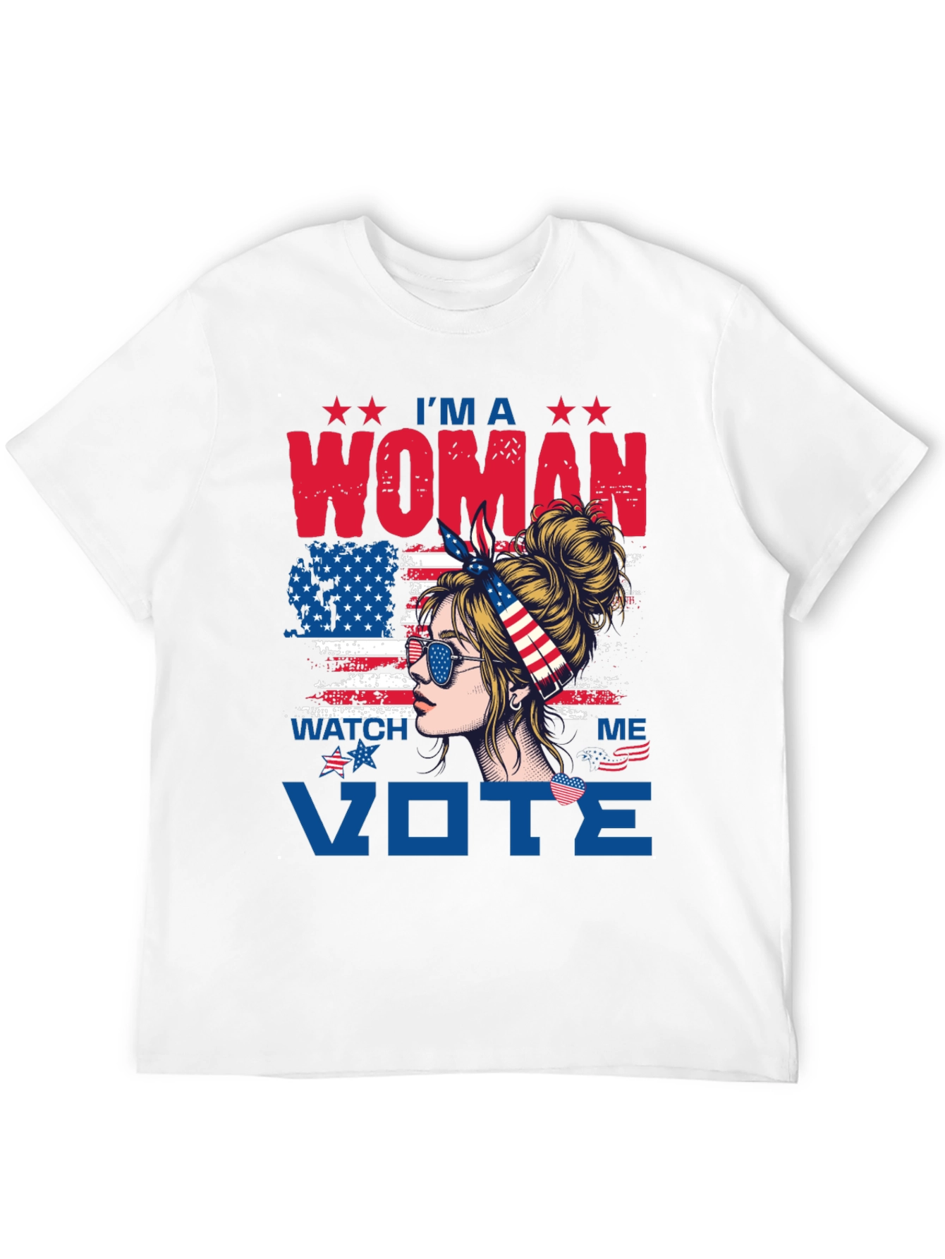 Im A Woman Watch Me Vote T-Shirt