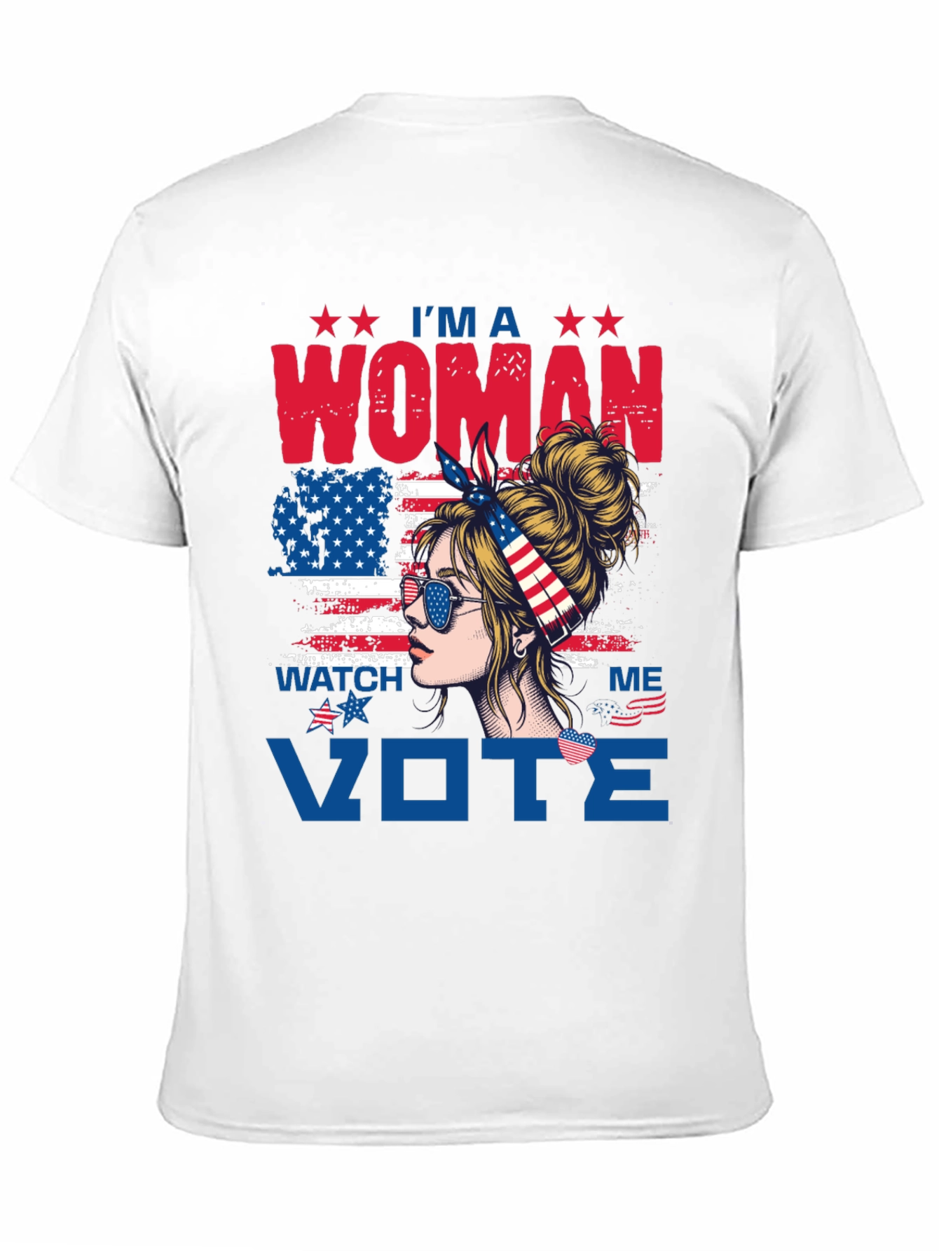 Im A Woman Watch Me Vote T-Shirt