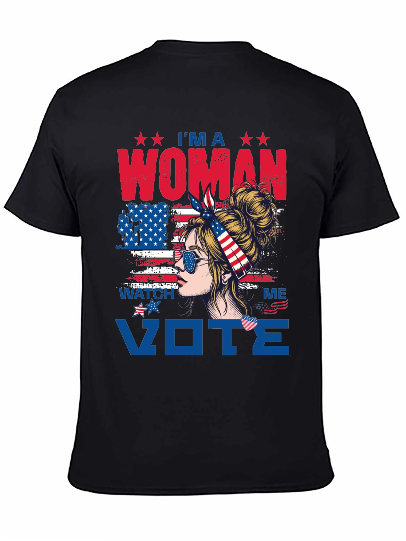 Im A Woman Watch Me Vote T-Shirt