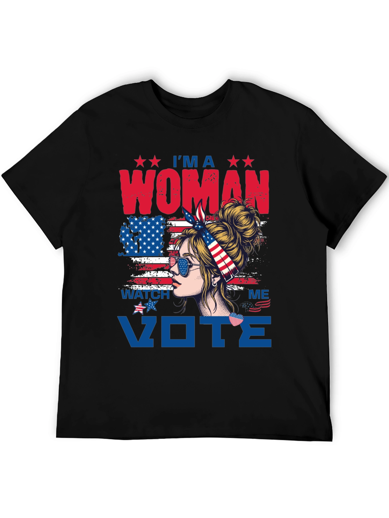 Im A Woman Watch Me Vote T-Shirt