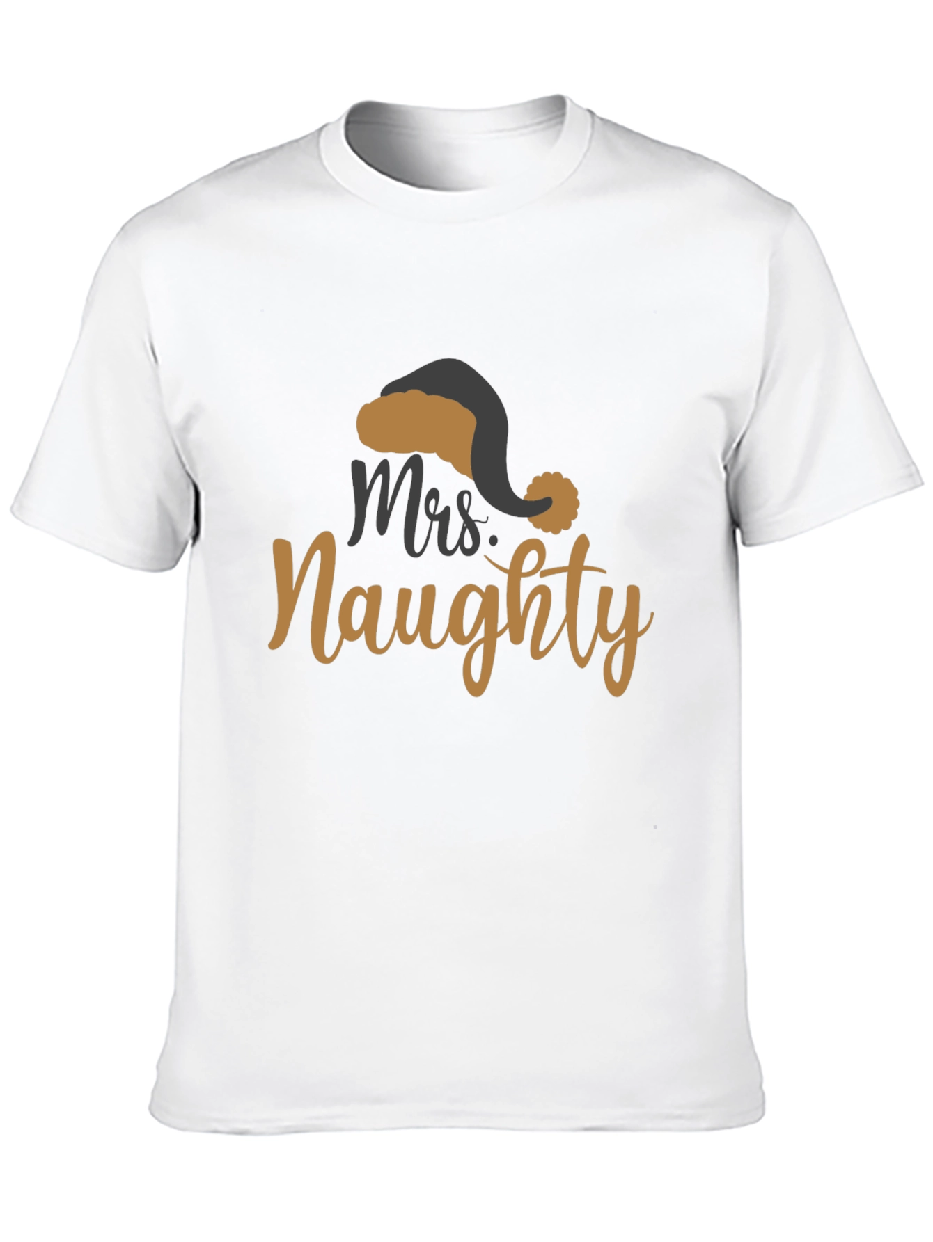Mrs. Naughty Christmas Holiday T-Shirt