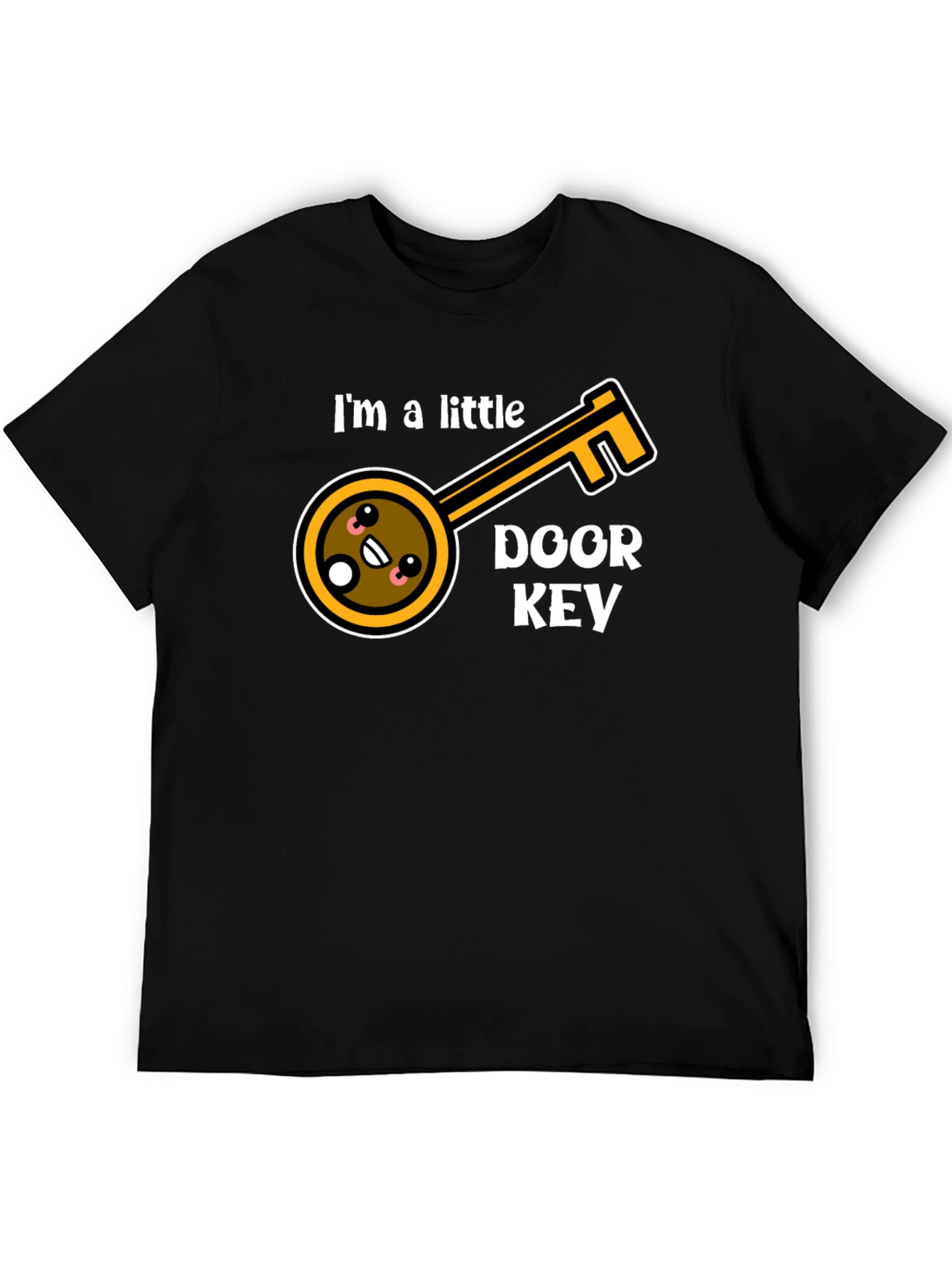 Cute Little Door Key Graphic T-Shirt