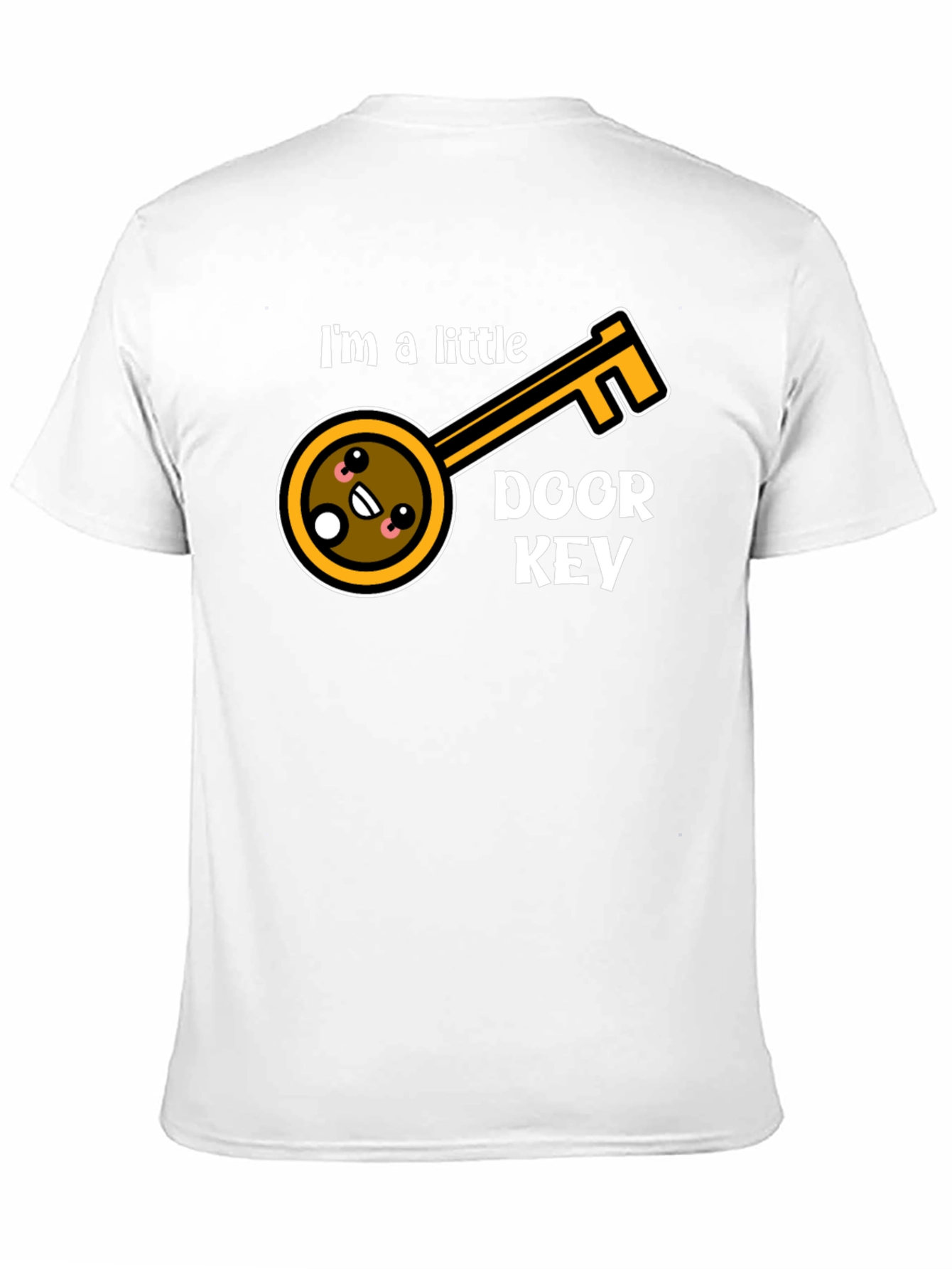 Cute Little Door Key Graphic T-Shirt