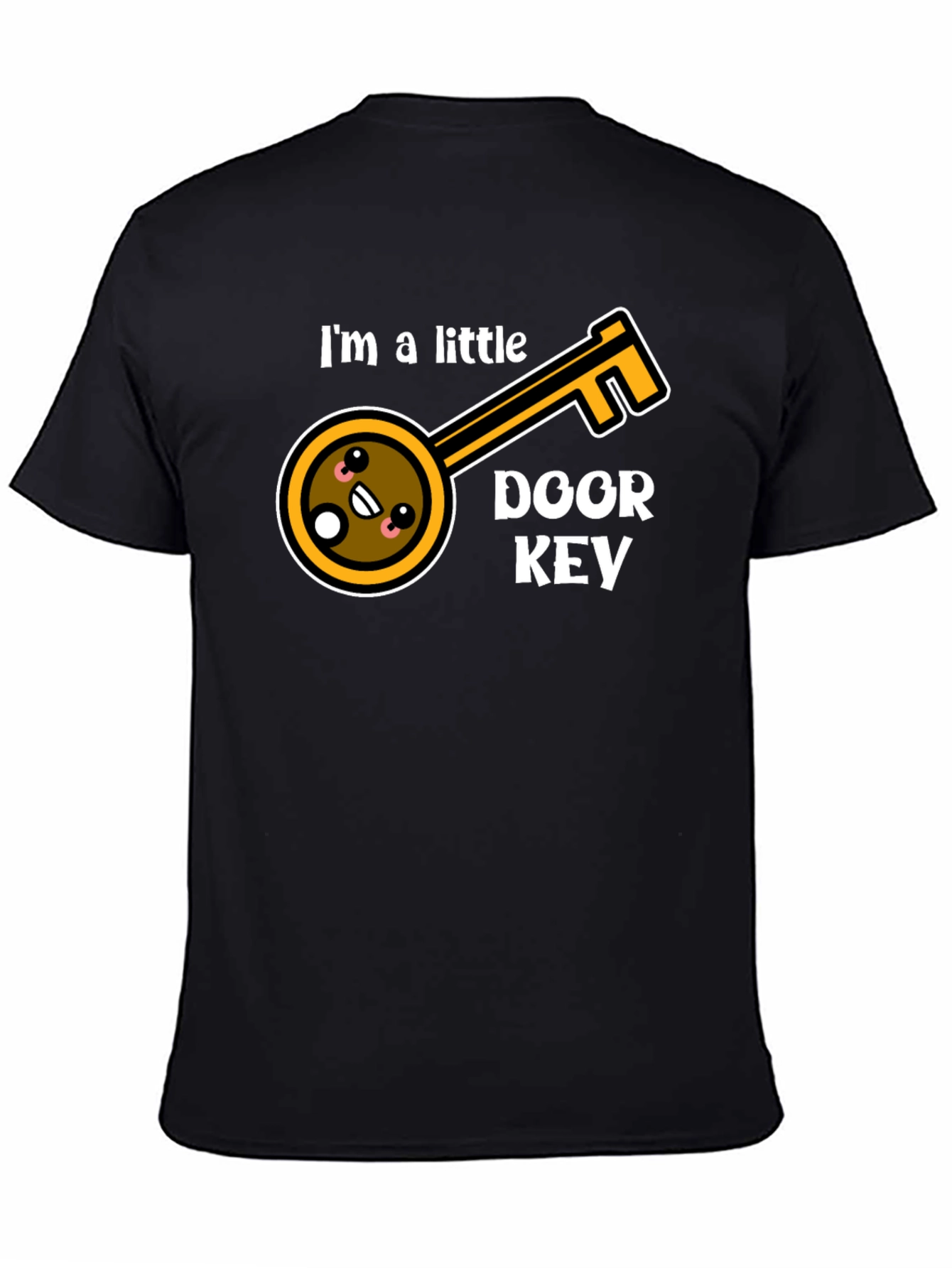 Cute Little Door Key Graphic T-Shirt