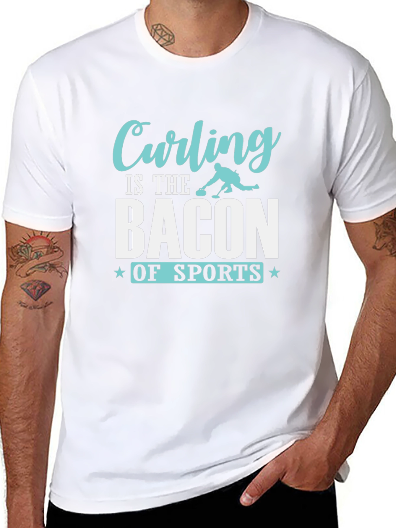 Curling is the Bacon of Sports T-Shirt