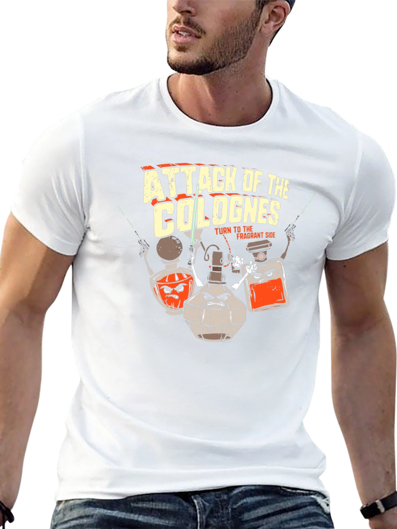 Attack of the Colognes Graphic T-Shirt