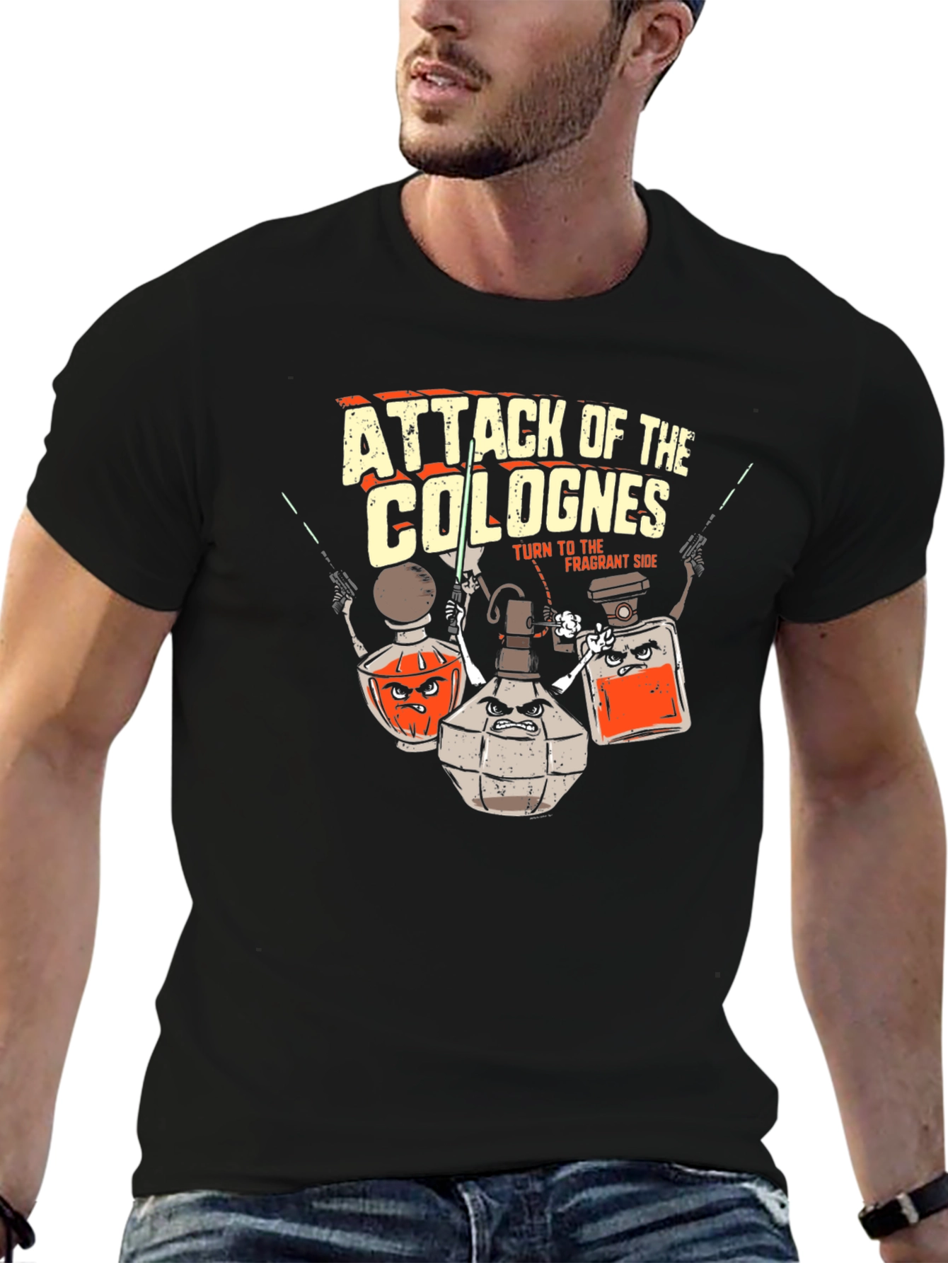 Attack of the Colognes Graphic T-Shirt