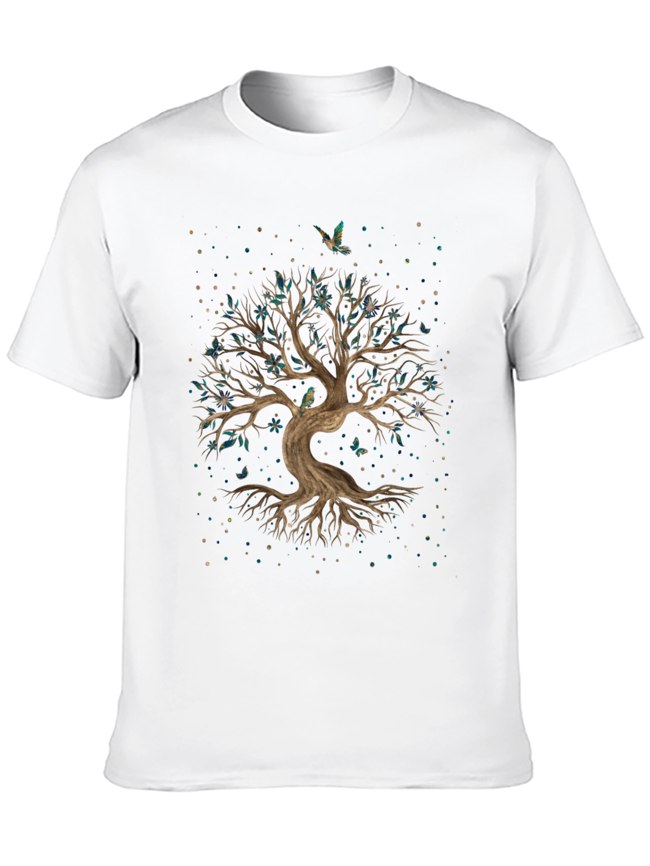 Enchanted Tree Graphic Tee - Nature Inspired Design